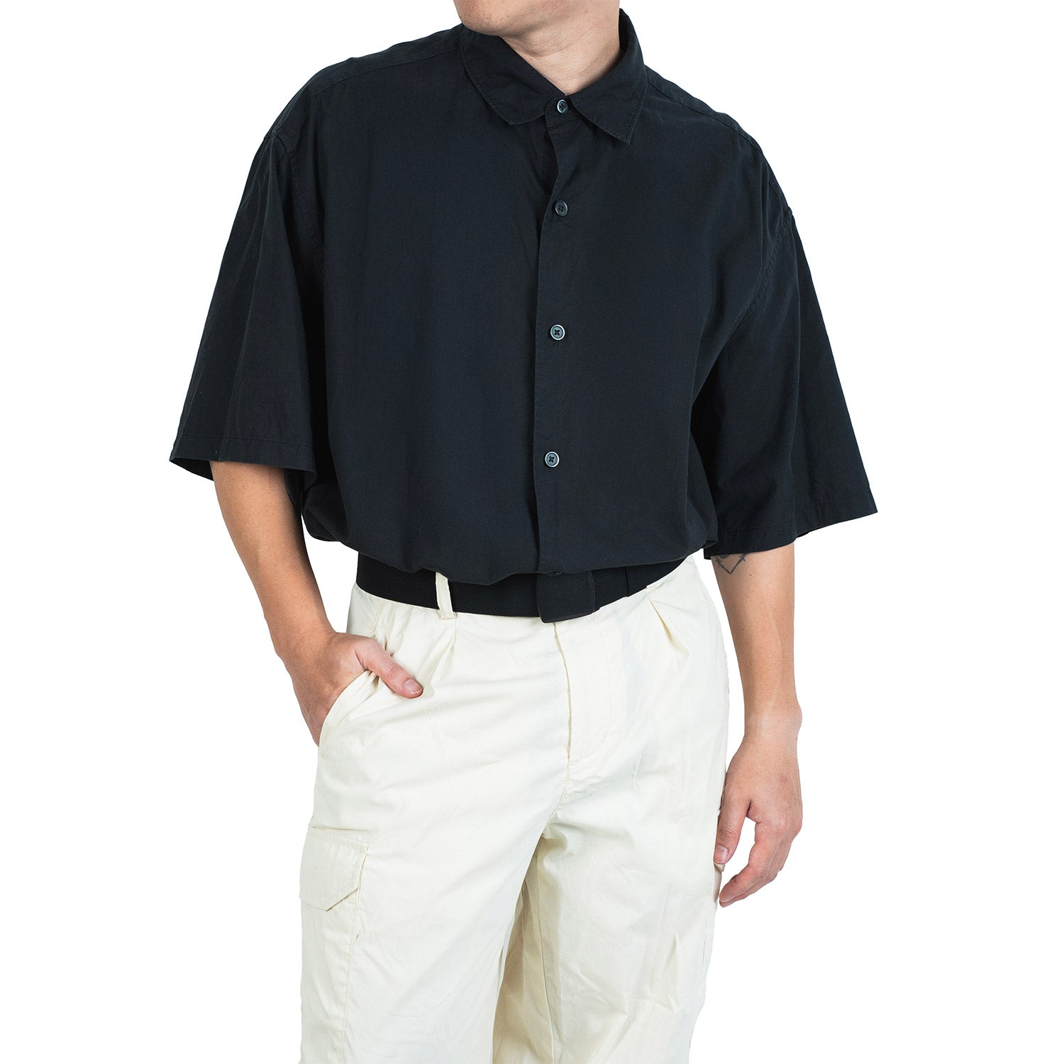 Crossing Travel Belt With Clip Buckle (One Size) - Black