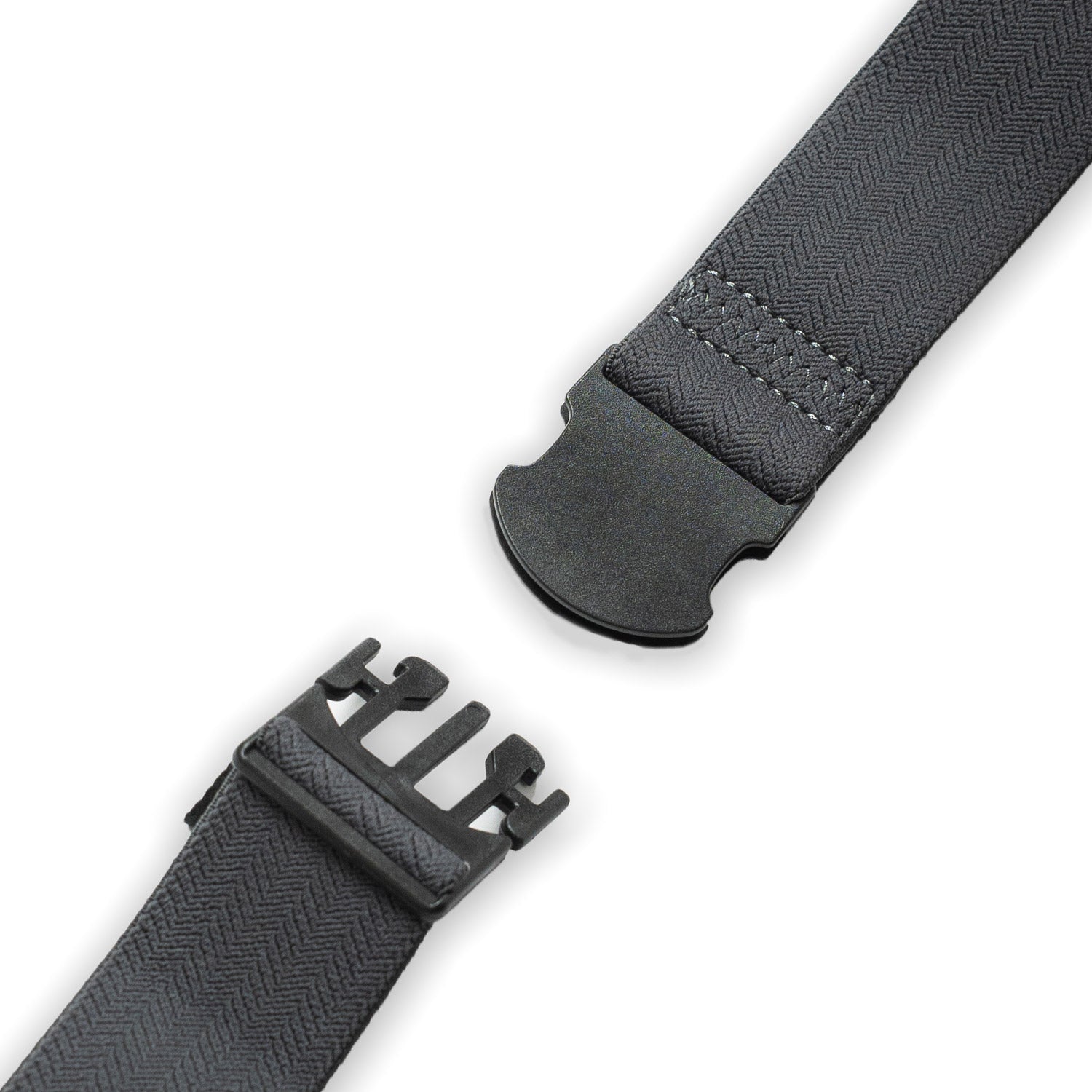 Crossing Travel Belt With Loop Buckle (Small) - Grey