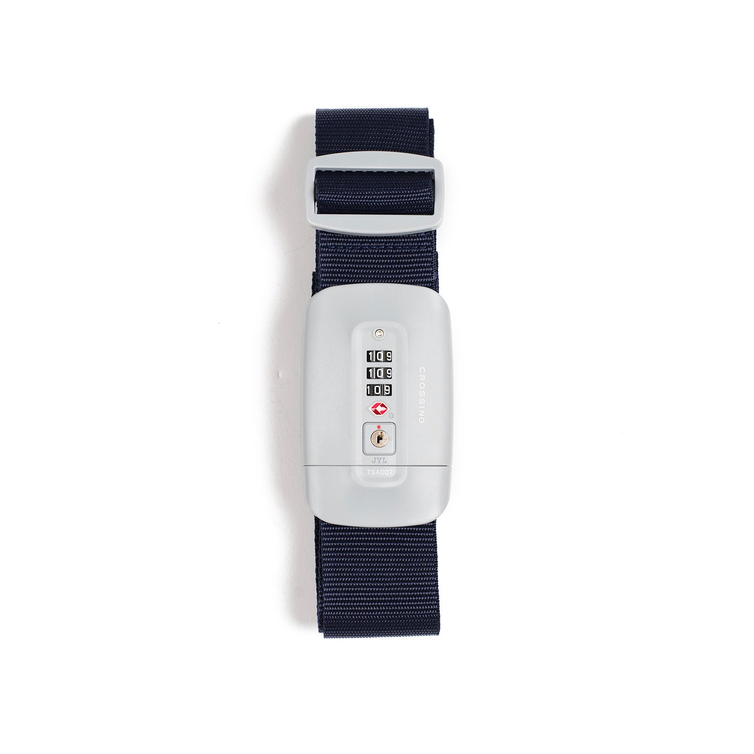 Crossing TSA 3-Dial Combination Lock Luggage Strap - Navy