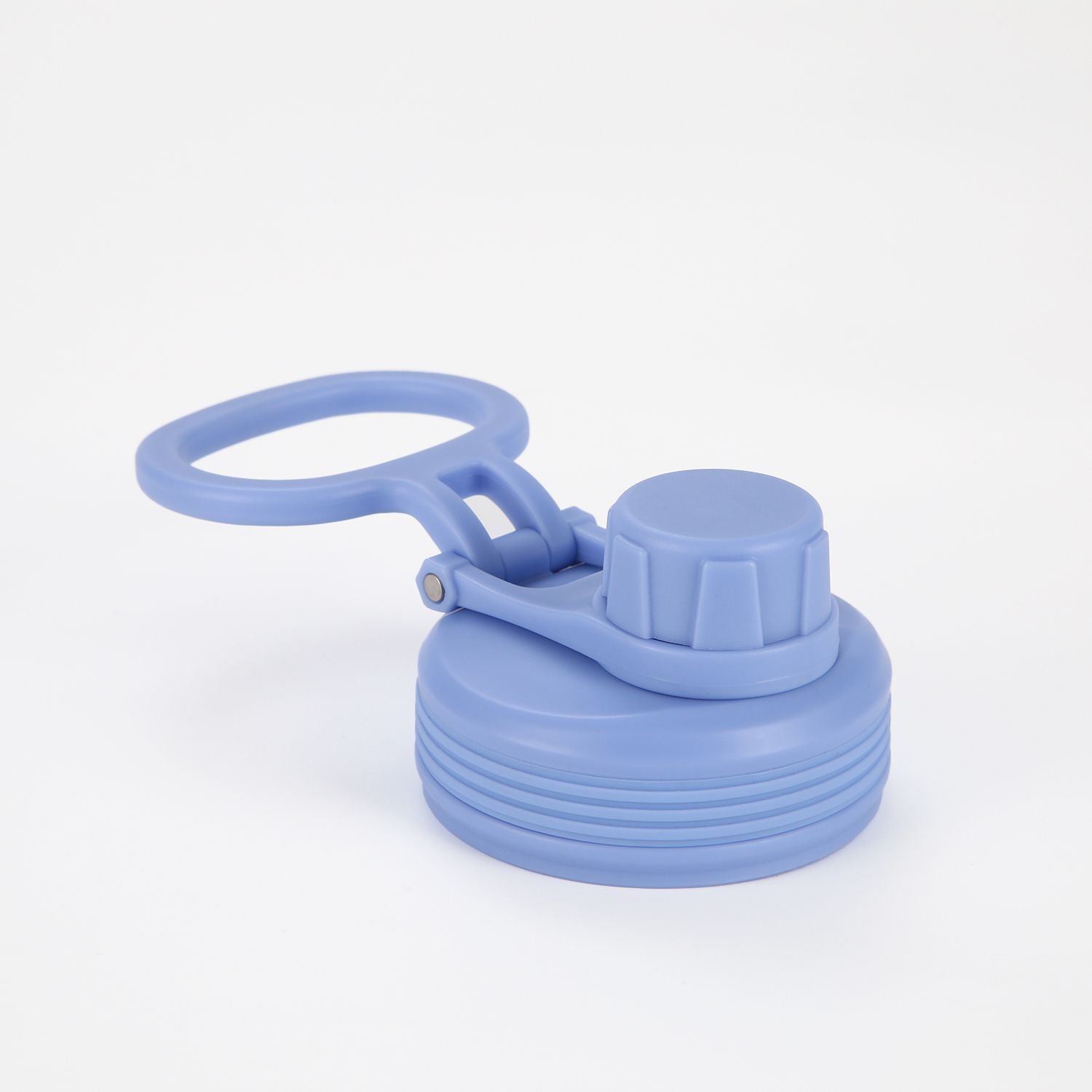 Crossing Urban Ceramic S/S Insulated Screw Cap Sports Bottle With Handle 600ml - Heirloom Blue (Light Blue)