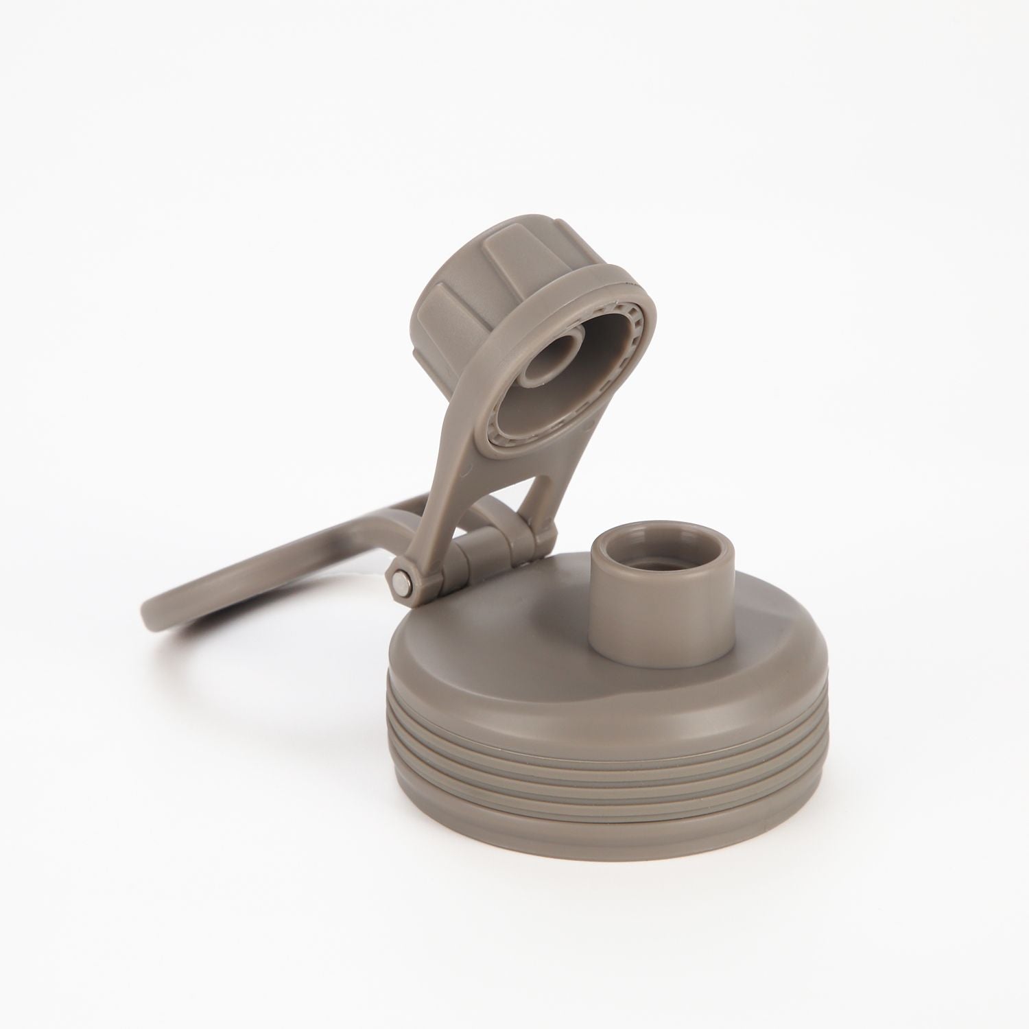 Crossing Urban Ceramic S/S Insulated Screw Cap Sports Bottle With Handle 600ml - Squash Latte (Mix)