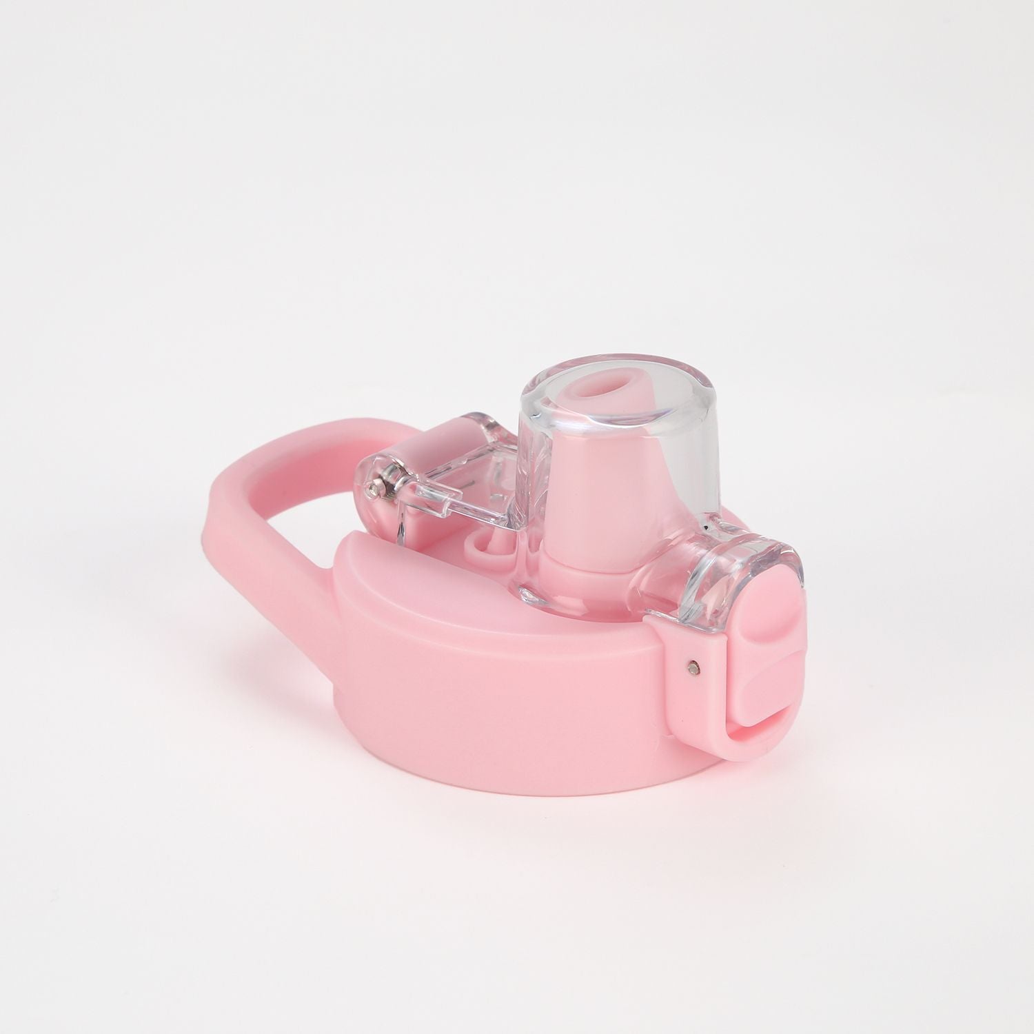 Crossing Urban Ceramic S/S Insulated Straw Sipper Cap Sports Bottle With Handle 480ml - Pistachio Pink (Mix)