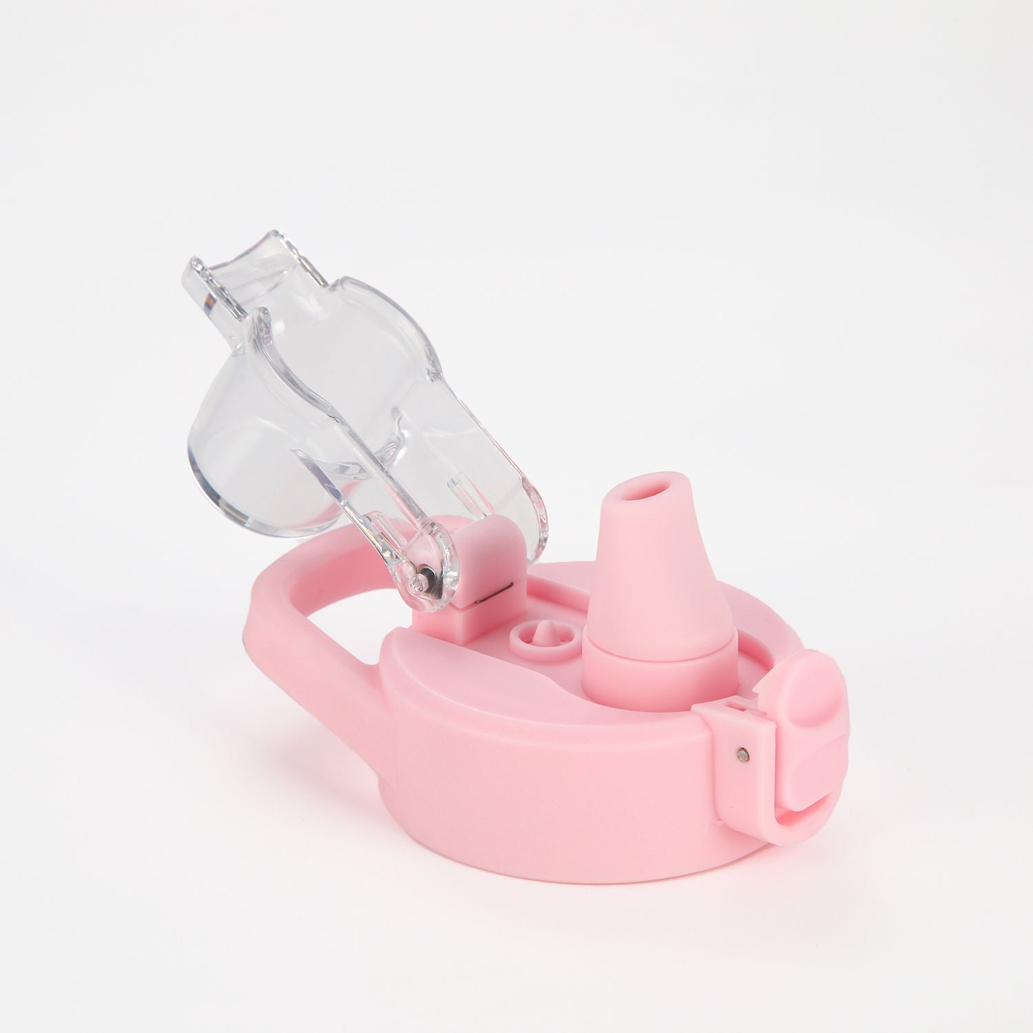 Crossing Urban Ceramic S/S Insulated Straw Sipper Cap Sports Bottle With Handle 720ml - Dusty Rose