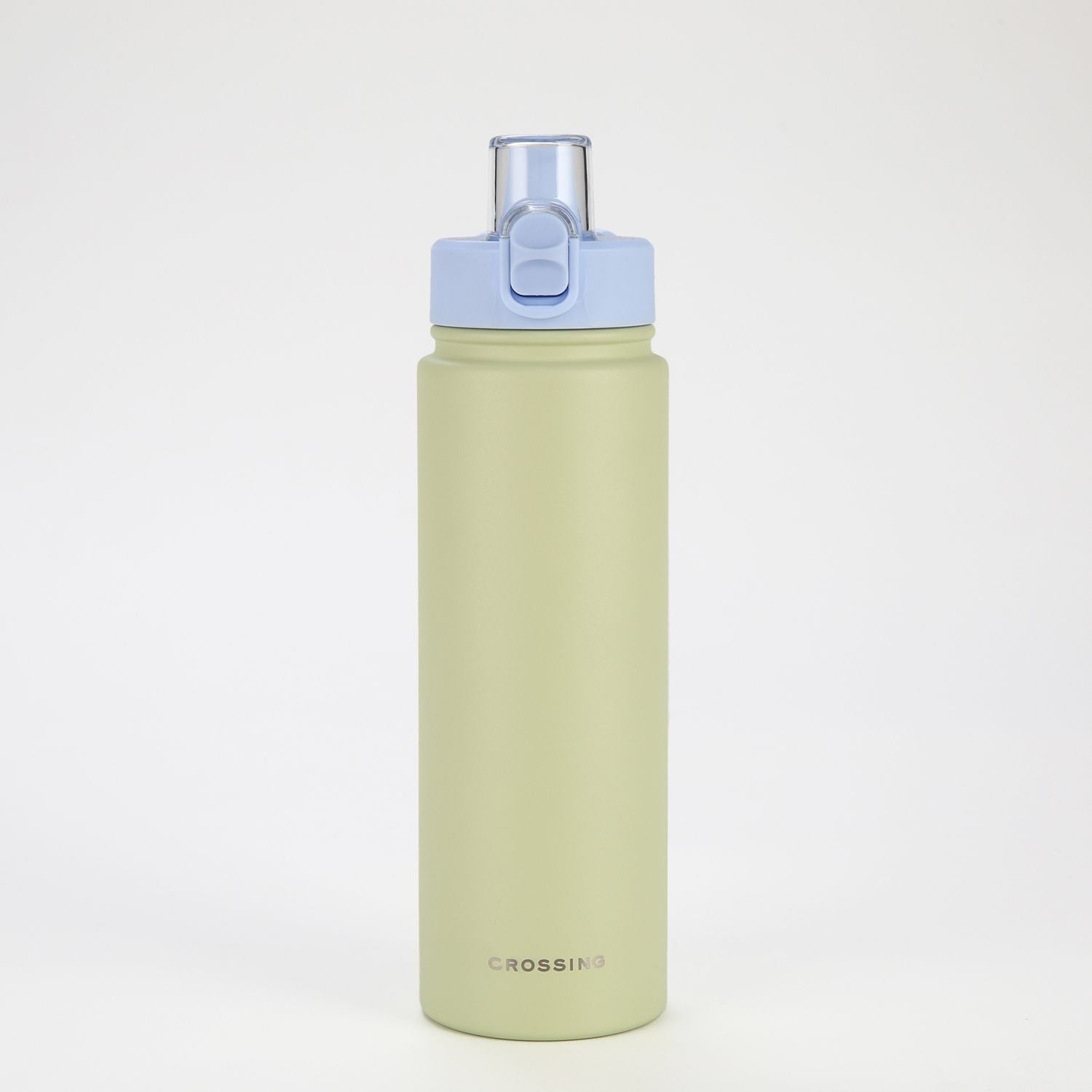 Crossing Urban Ceramic S/S Insulated Straw Sipper Cap Sports Bottle With Handle 720ml - Pistachio Blue (Mix)