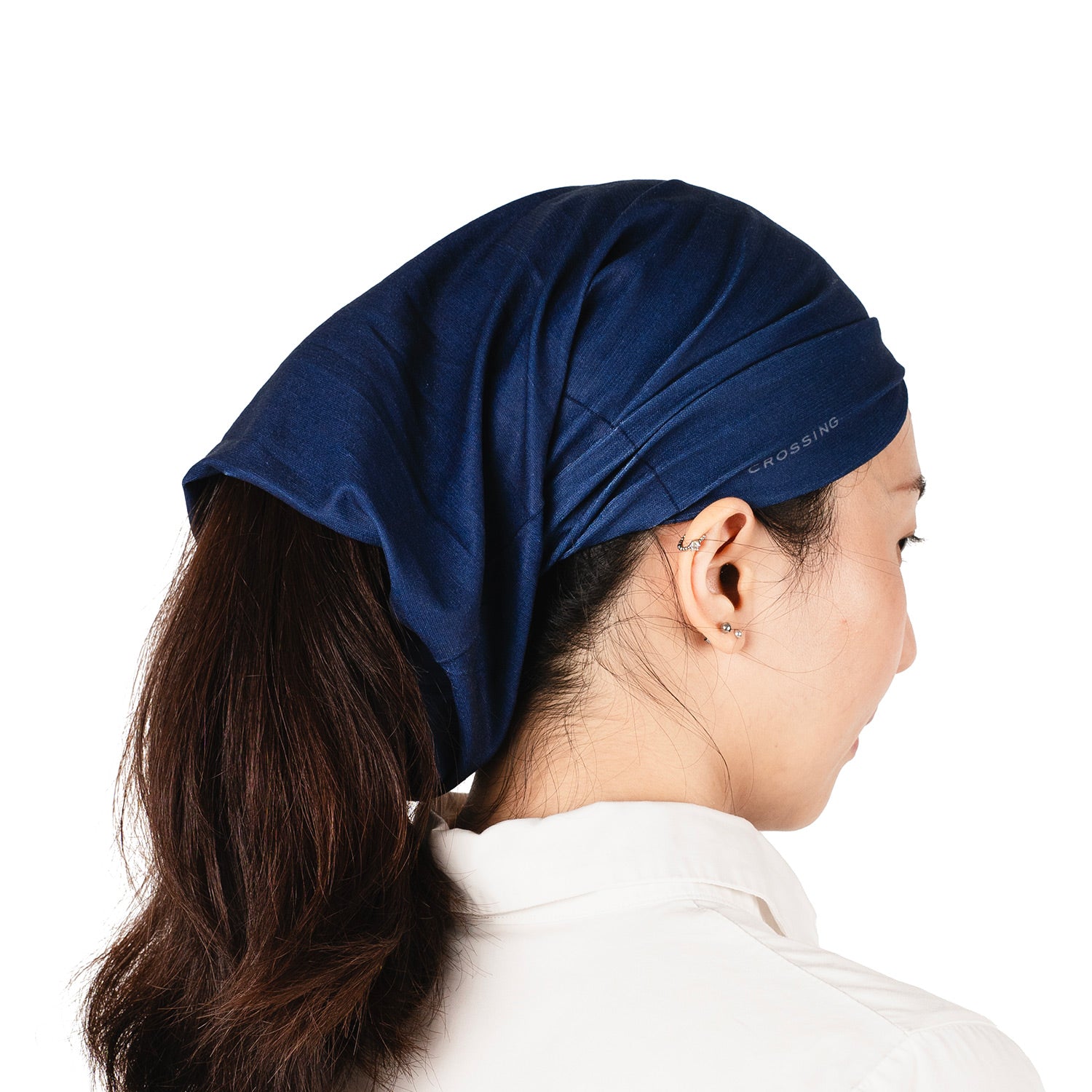 Crossing UV Multi-Functional Headwear UPF 50+ Sun Protection - Navy