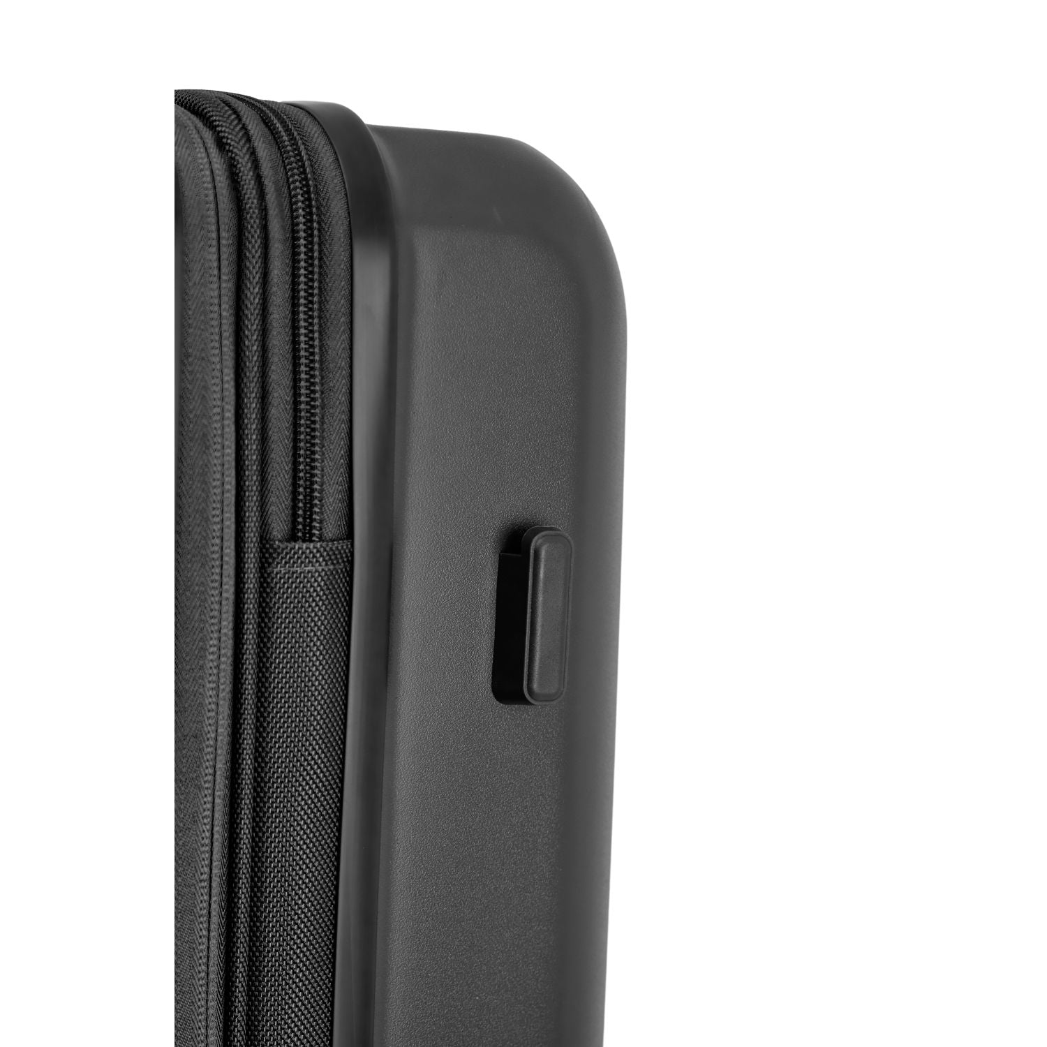Crossing Vive Polycarbonate Expandable Carry On Luggage T20 - Black