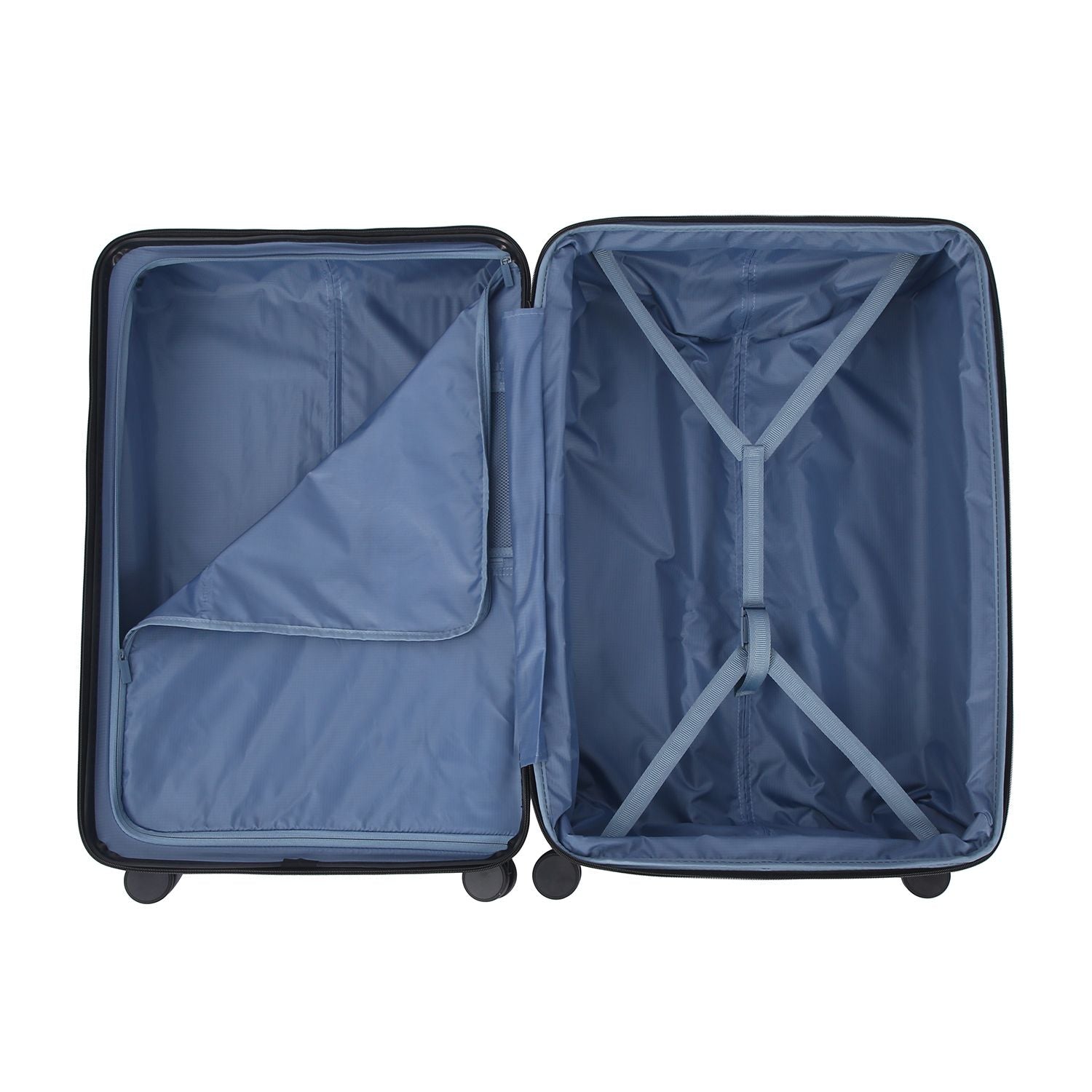 Crossing VIVE Polycarbonate Expandable Large Luggage V2 - Black