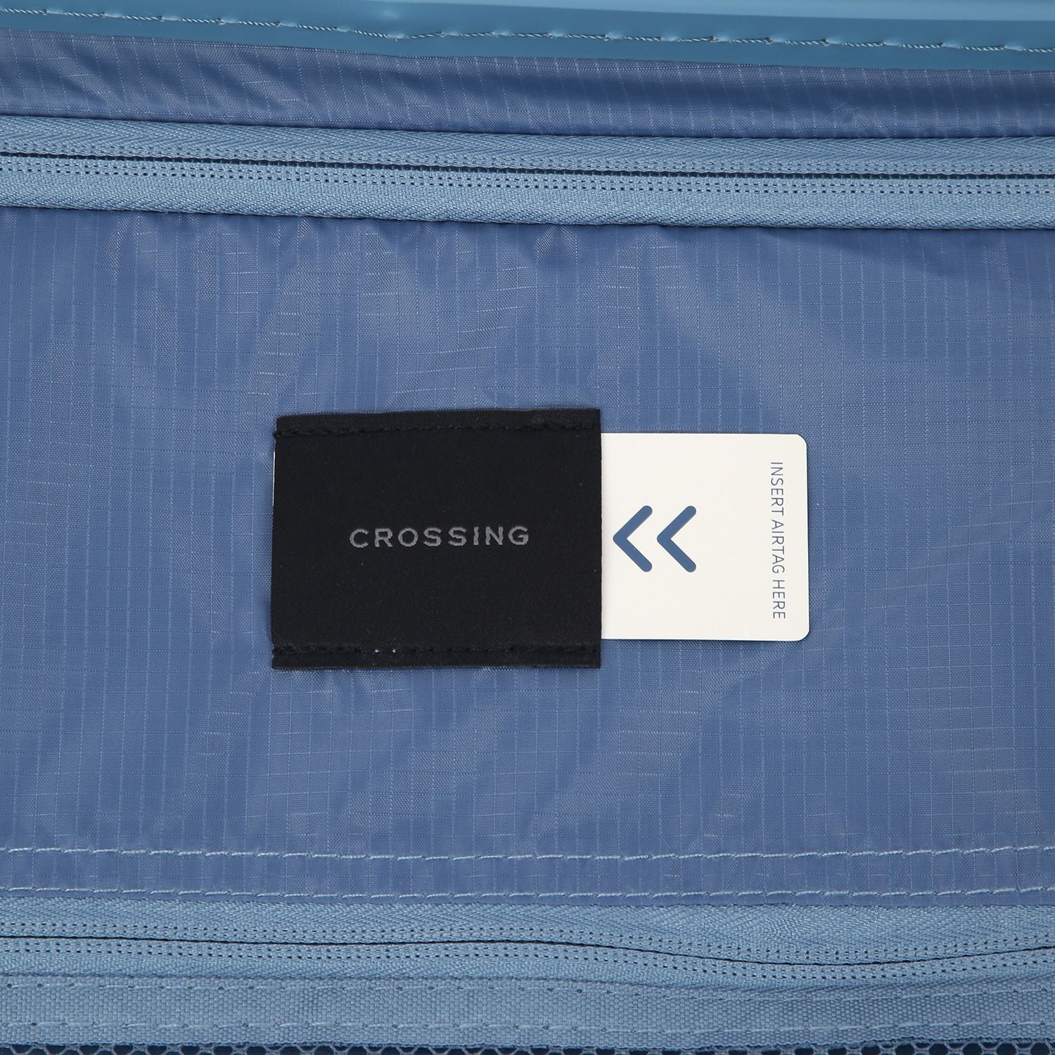 Crossing VIVE Polycarbonate Expandable Large Luggage V2 - Blue