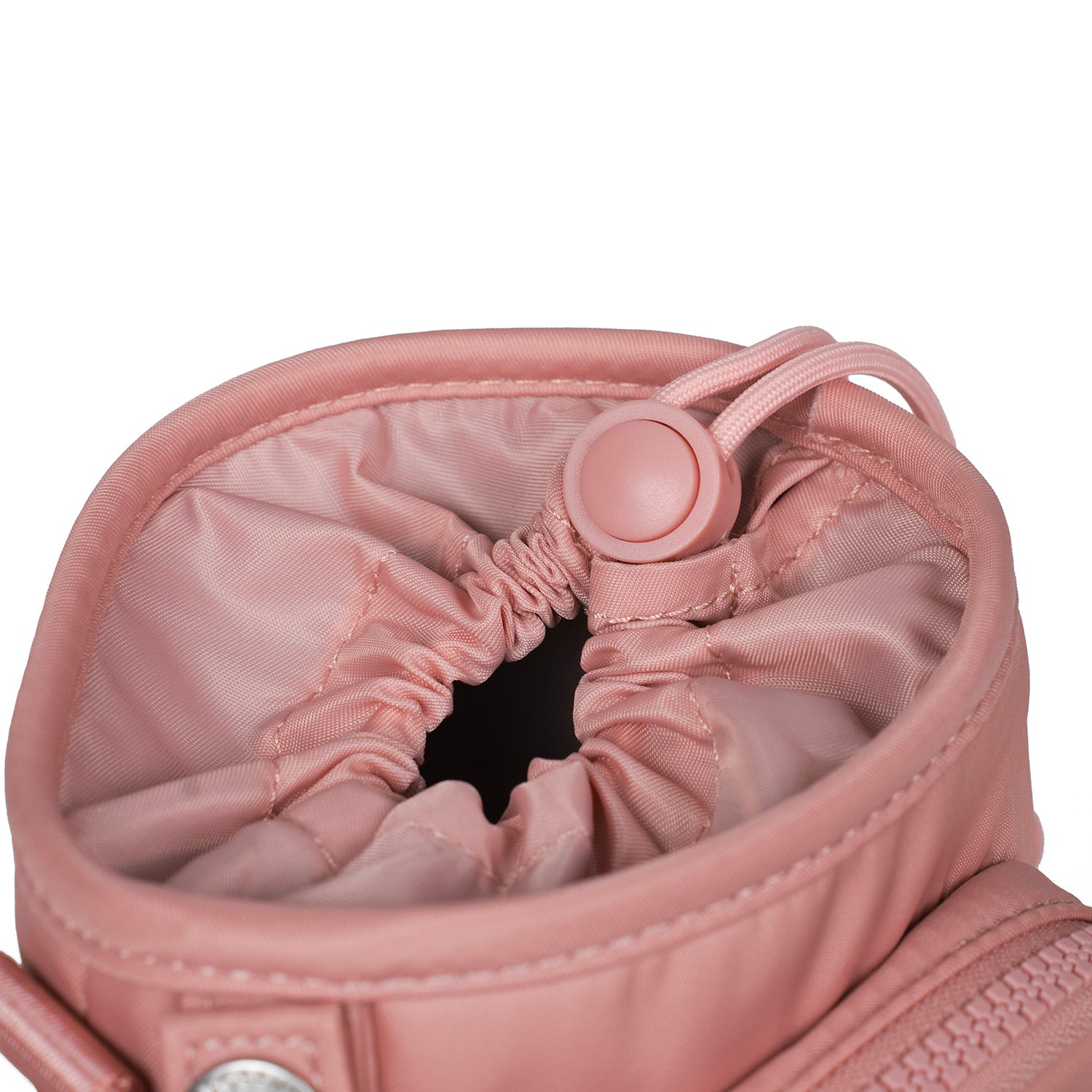 Crossing Water Bottle Crossbody Bag With Front Pocket 2L - Dusty Pink