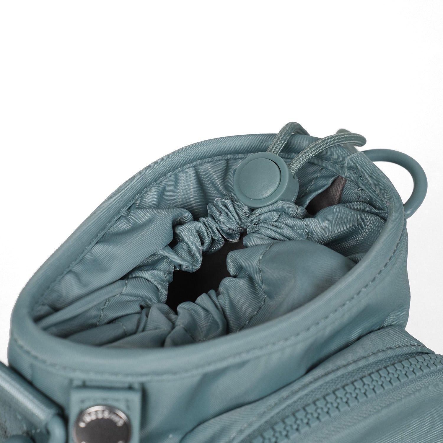 Crossing Water Bottle Crossbody Bag With Front Pocket 2L - Sage Green