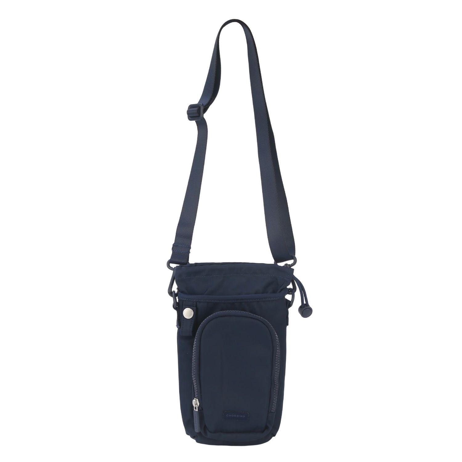 Crossing Water Bottle Crossbody Bag With Front Pocket 2L V2 - Dark Blue