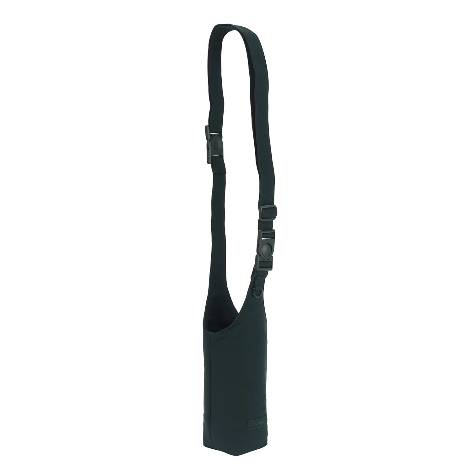 Crossing Waterproof Checked Nylon Dual Carry Water Bottle Bag - Forest Green