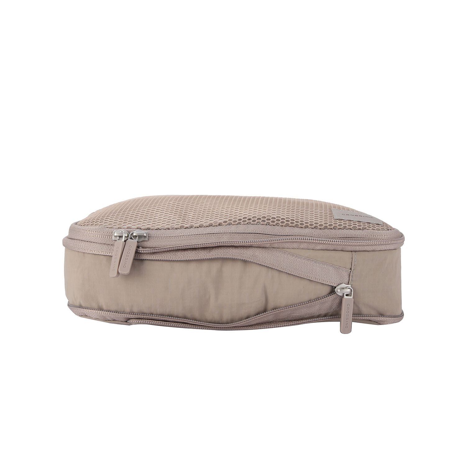 Crossing Waterproof Ripstop Nylon Compression Packing Cube S - Light Grey