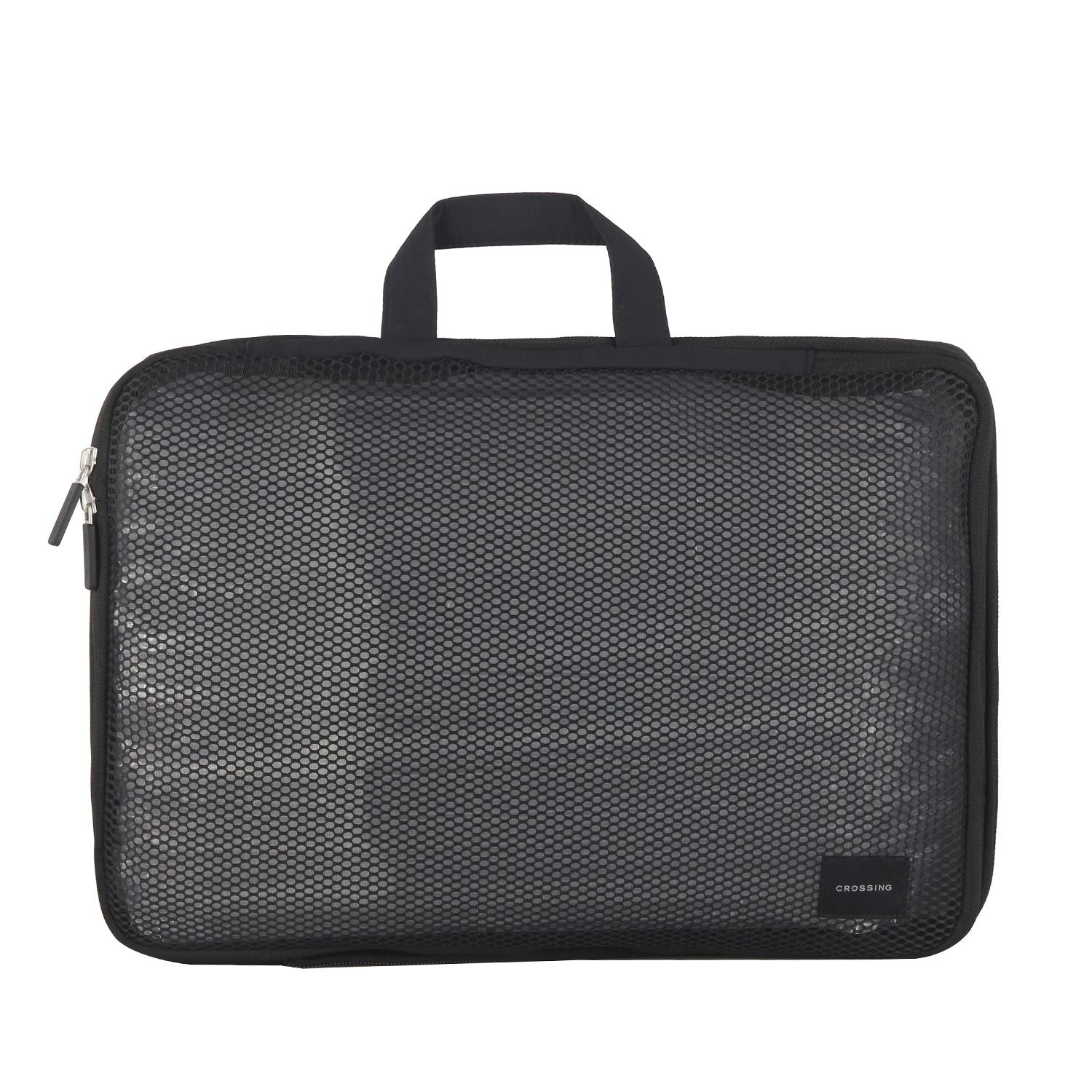 Crossing Waterproof Ripstop Nylon Compression Packing Cube Set (2-Piece Set) - Black