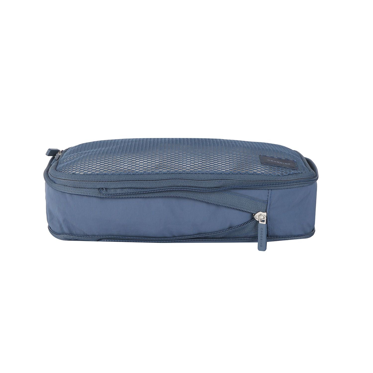 Crossing Waterproof Ripstop Nylon Compression Packing Cube Set (2-Piece Set) - Smoke Blue