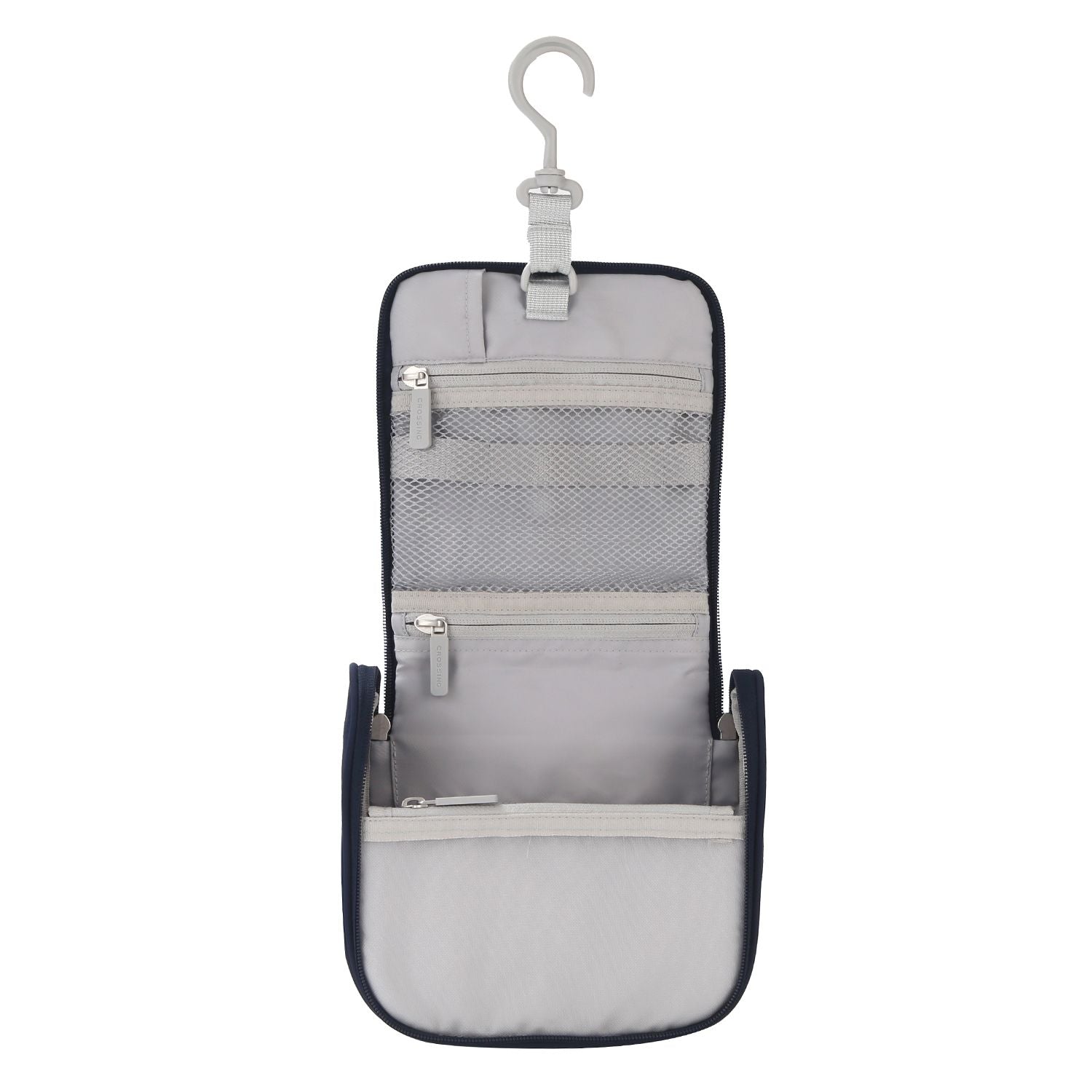 Crossing Waterproof Ripstop Nylon Hanging Toiletry Kit - Navy