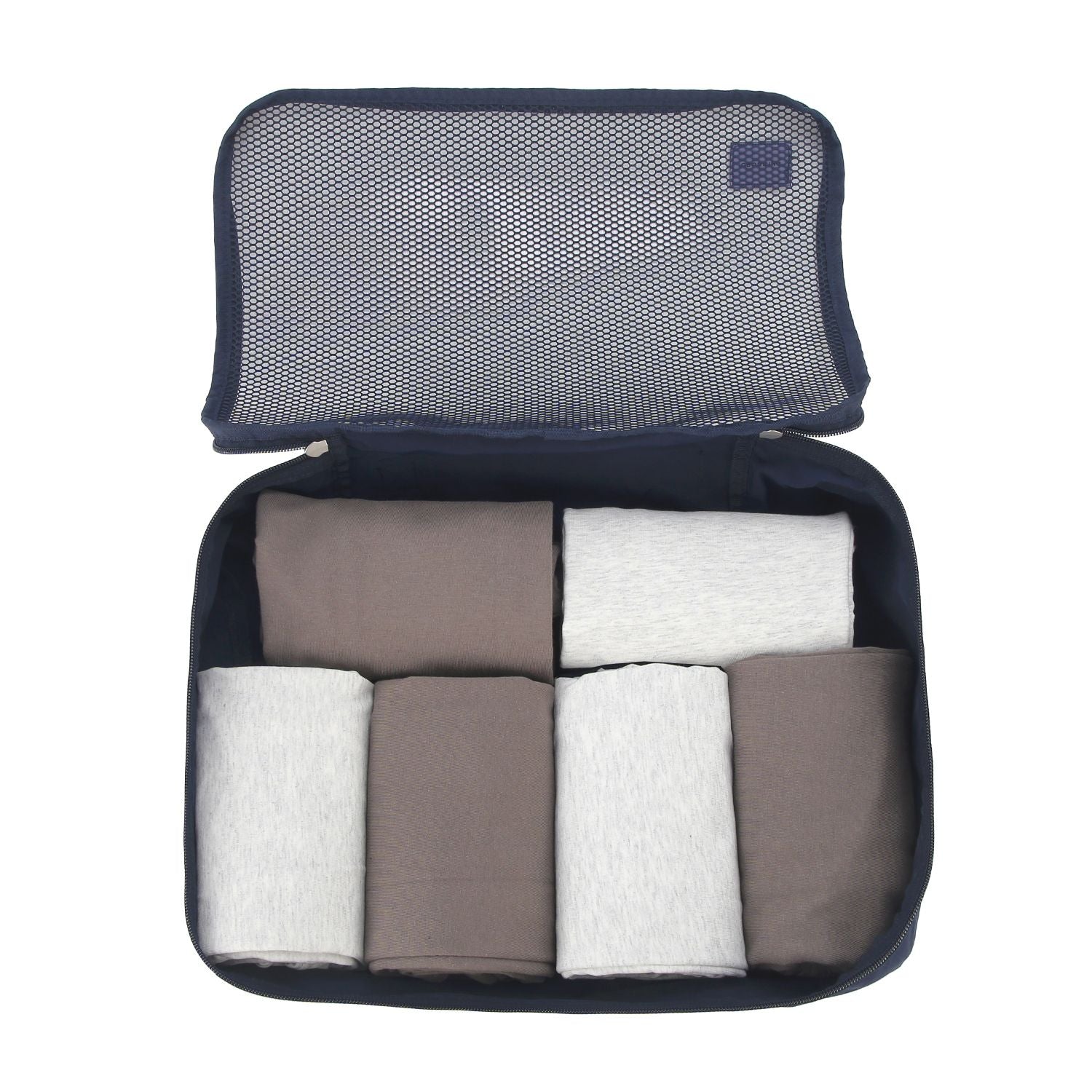 Crossing Waterproof Ripstop Nylon Packing Cube M - Navy