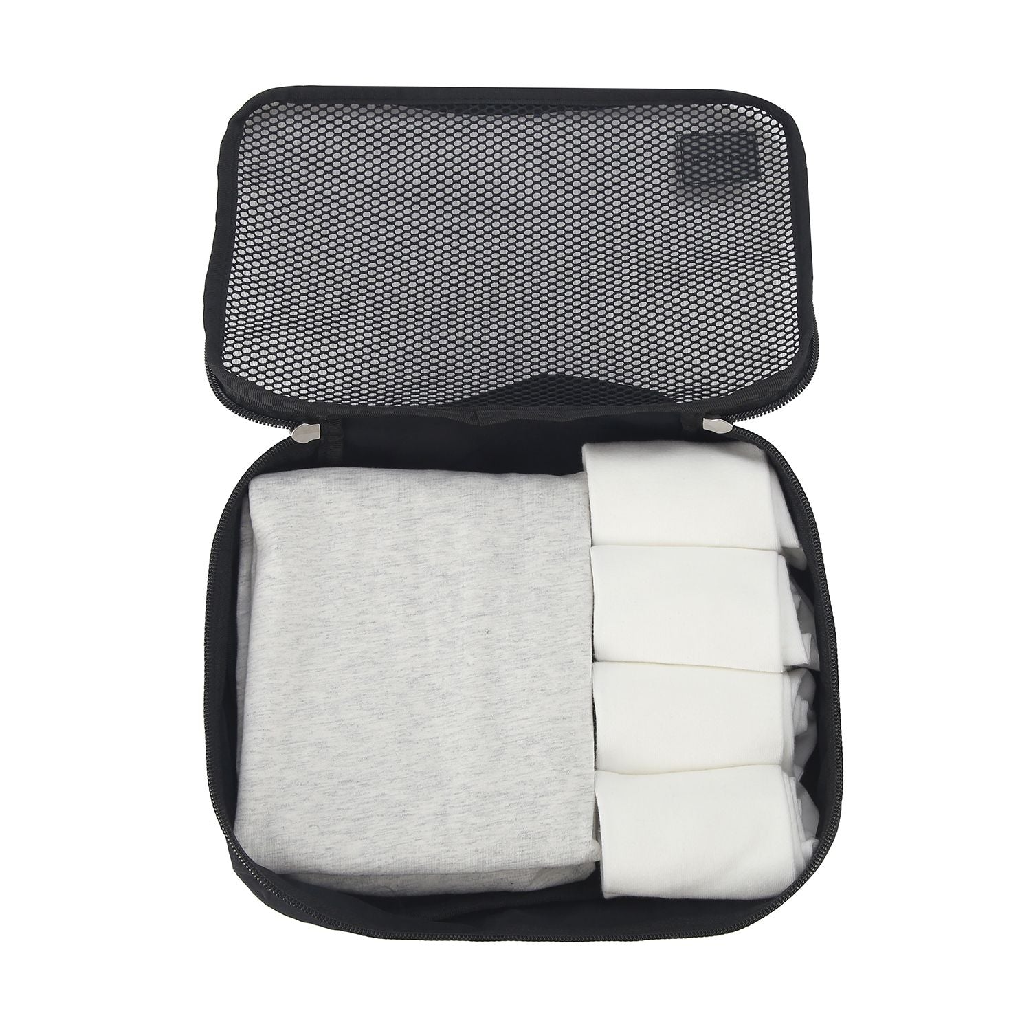 Crossing Waterproof Ripstop Nylon Packing Cube Set (4-Piece Set) - Black