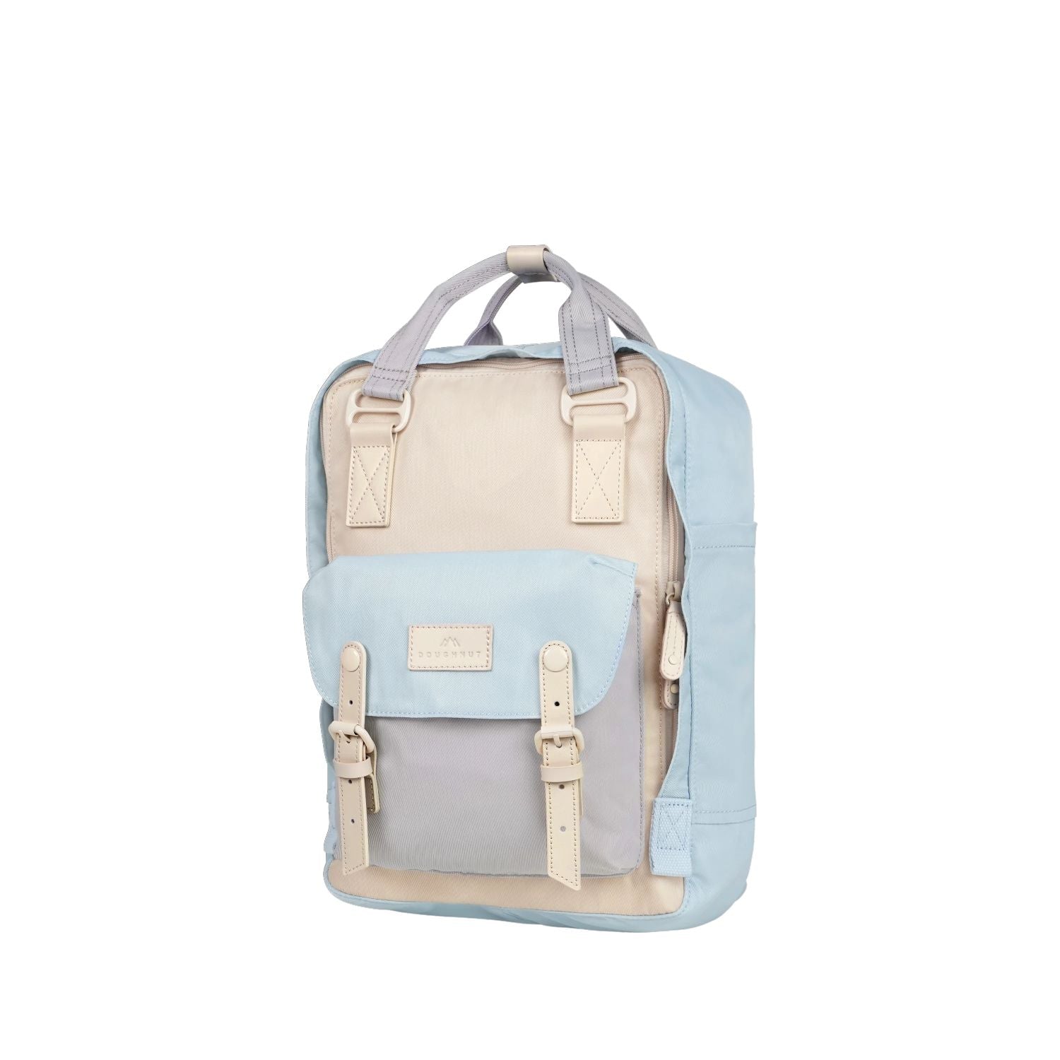 Doughnut Macaroon Backpack - Blue Lotus X Powder Purple X Sheer Pink