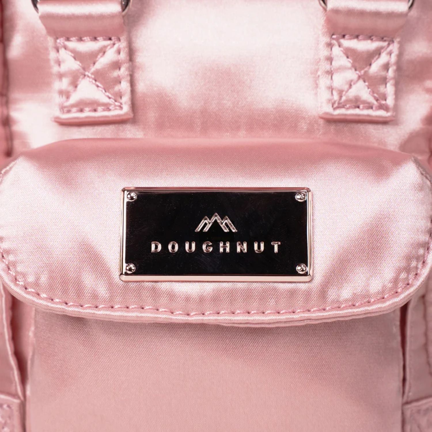 Doughnut Macaroon Tiny Girlitude Series Crossbody Bag - Champagne