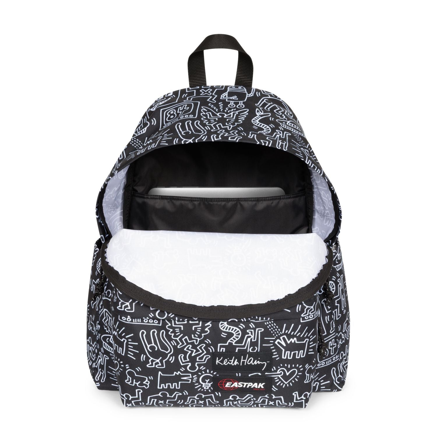 Eastpak Day Pak'R Keith Haring Backpack - Keith Haring Black