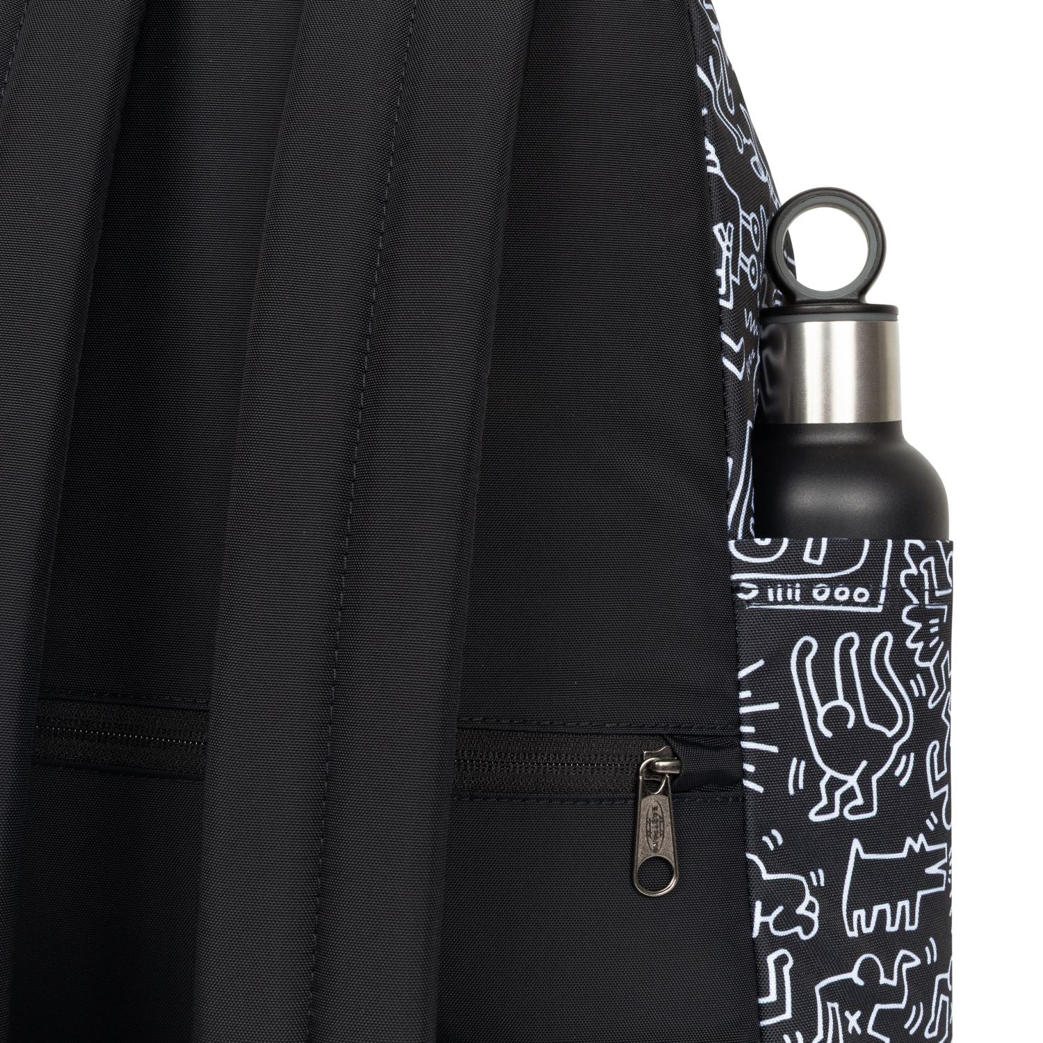 Eastpak Day Pak'R Keith Haring Backpack - Keith Haring Black