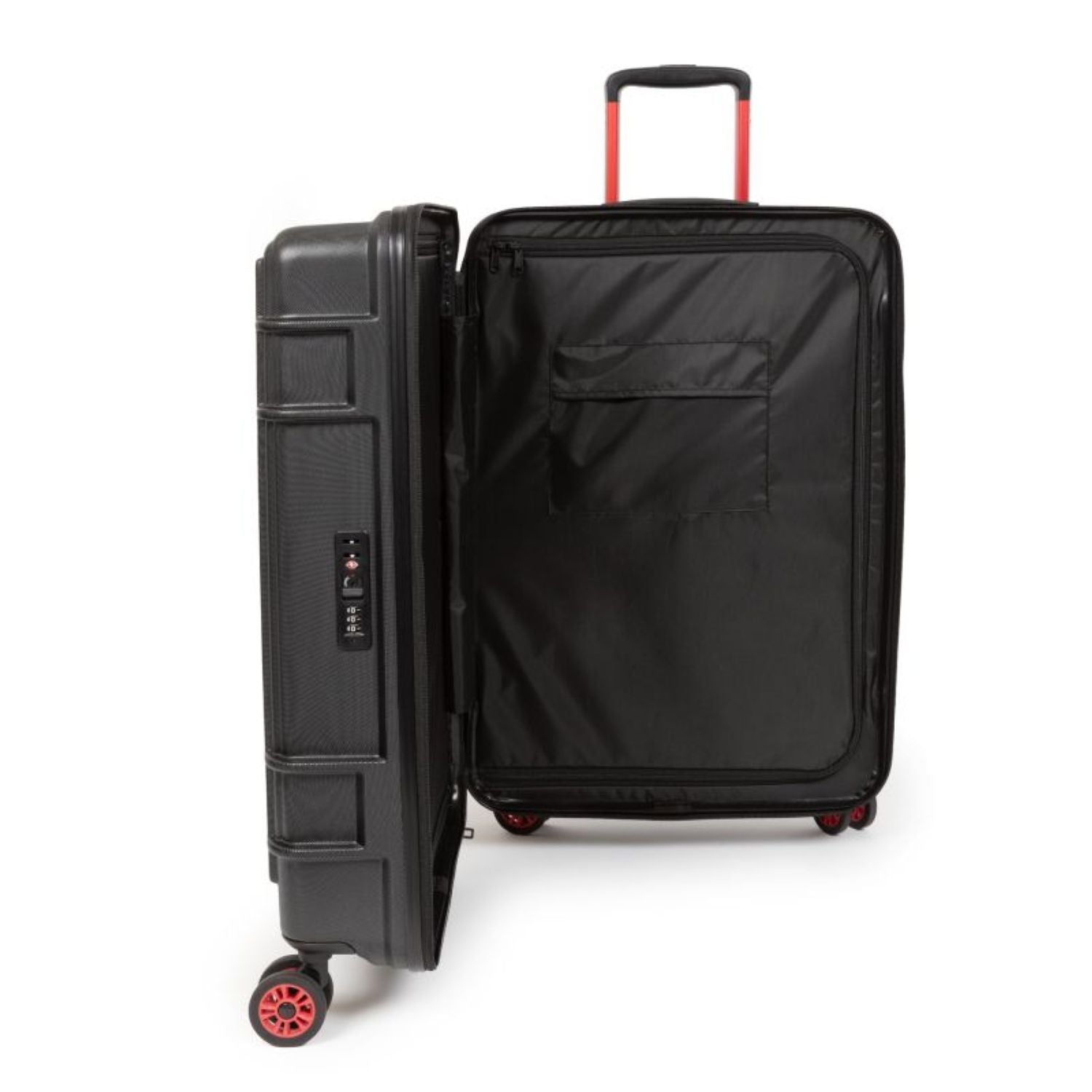 Eastpak Resist'R Zip M Hard Luggage (27") - Black