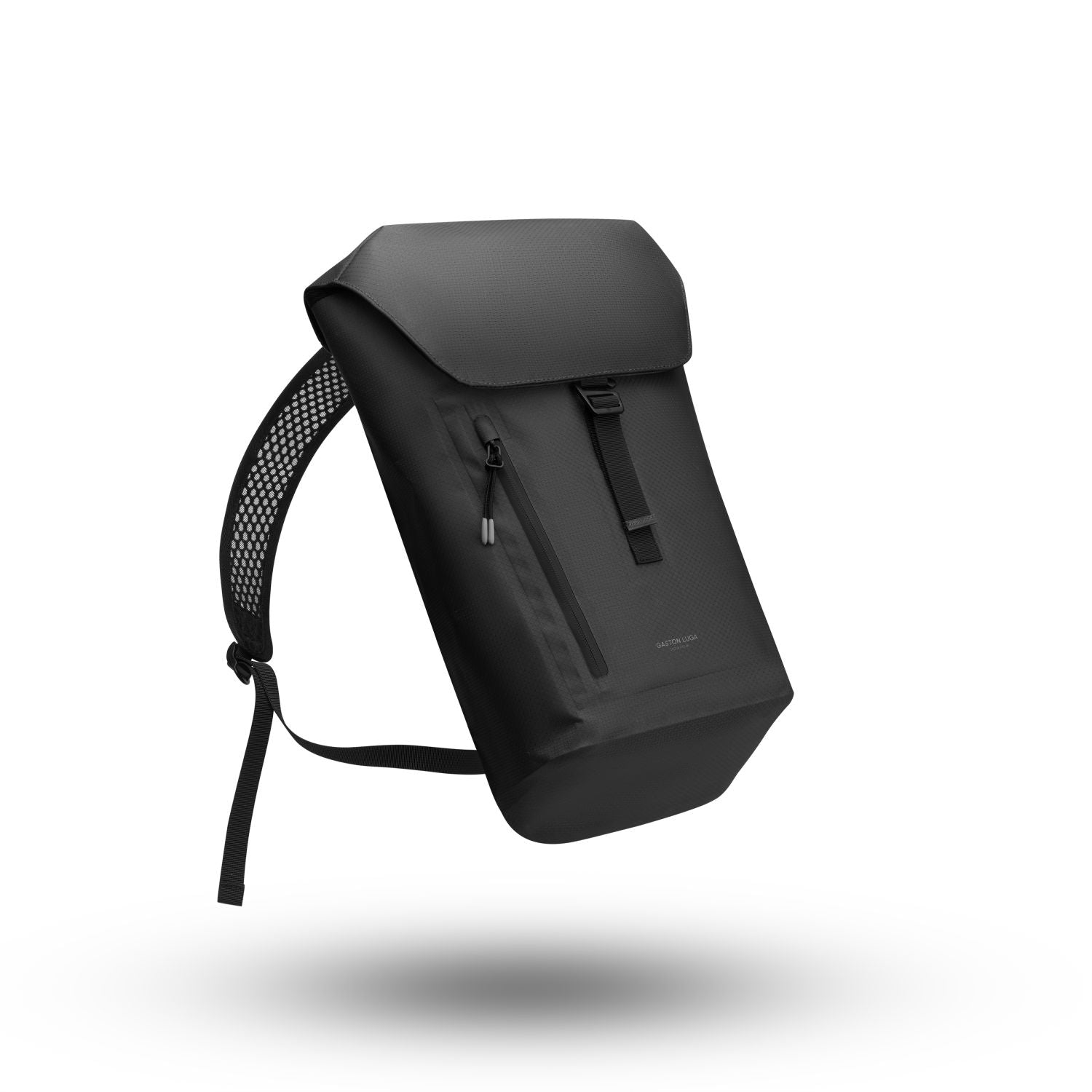 Gaston Luga Lightweight Duoseal Flap Backpack 14" - Black