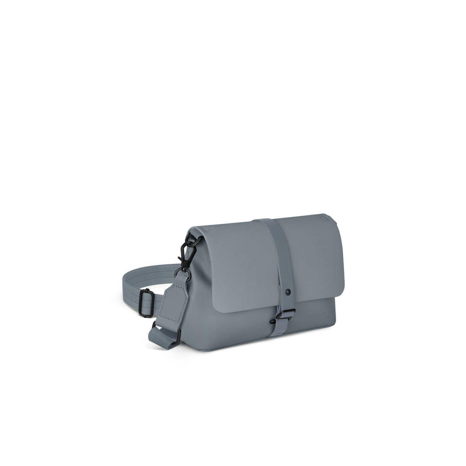 Gaston Luga Splash Crossbody Bag - Granite