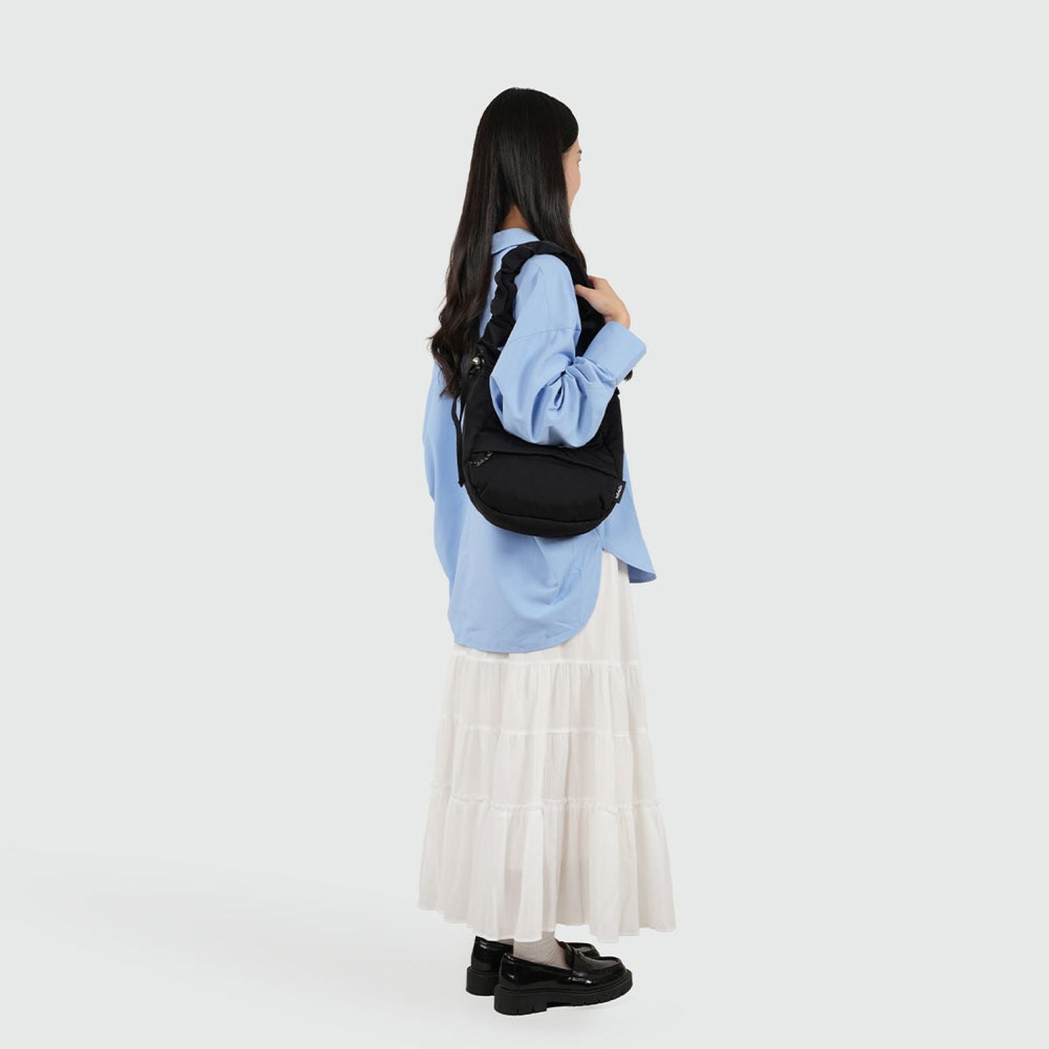 Hellolulu Ellie Holiday Shoulder Bag S (Moss Black)