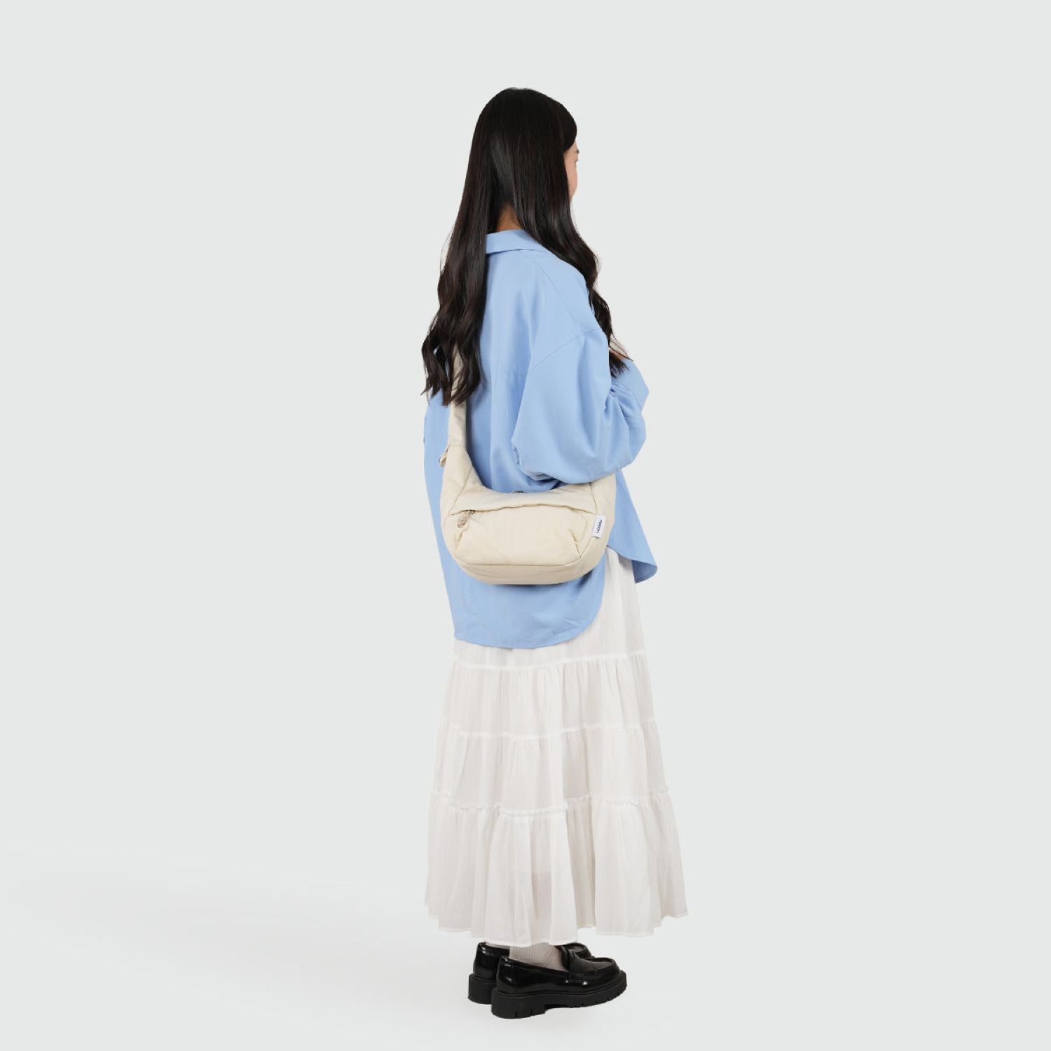 Hellolulu Ellie Holiday Shoulder Bag S (Vanilla White)