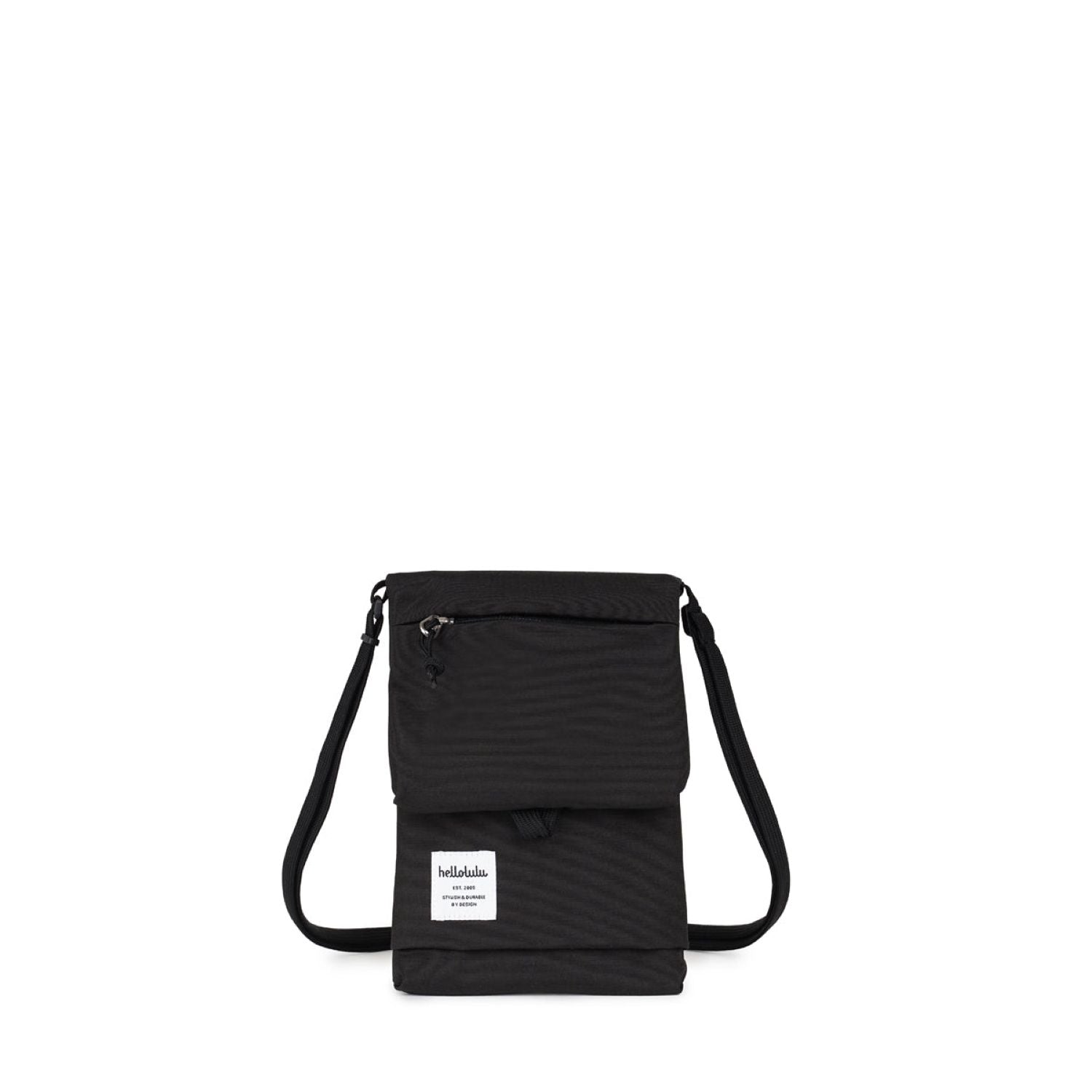 Hellolulu Jose Daily Flip Pouch Recycled (Flat Black)