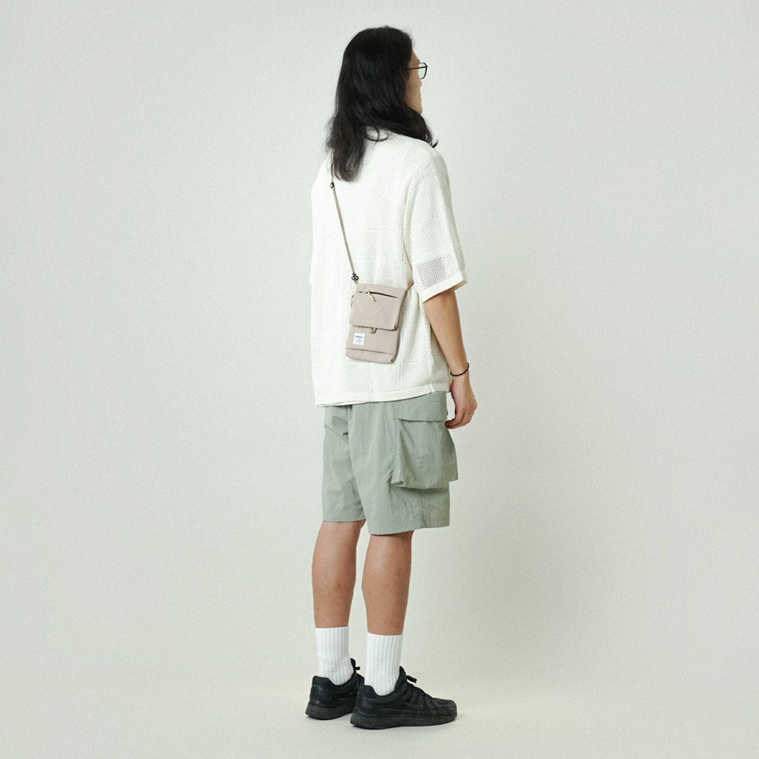 Hellolulu Jose Daily Flip Pouch Recycled (Fog Khaki)