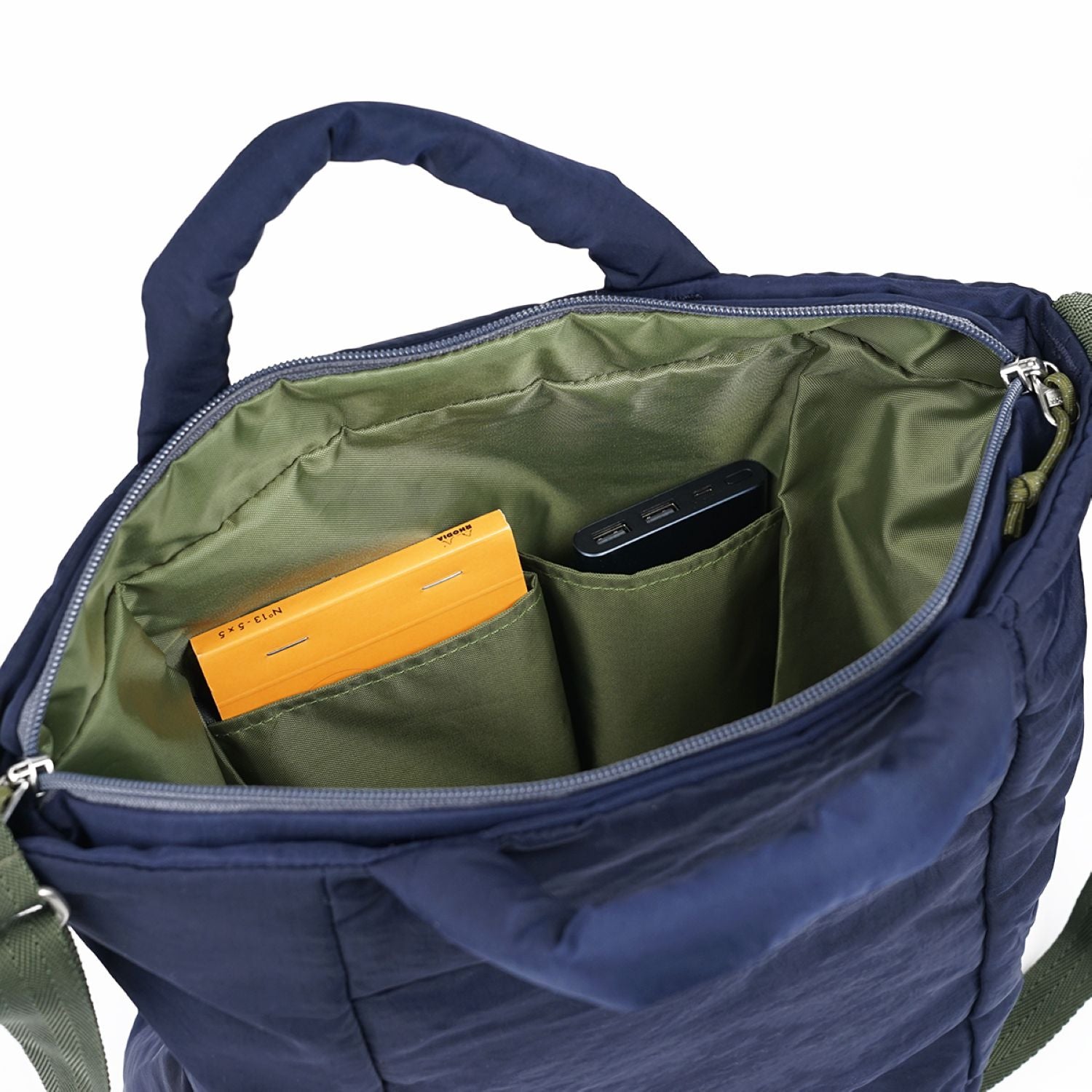 Hellolulu Julian Daily 2-Way Tote (Berry Blue)