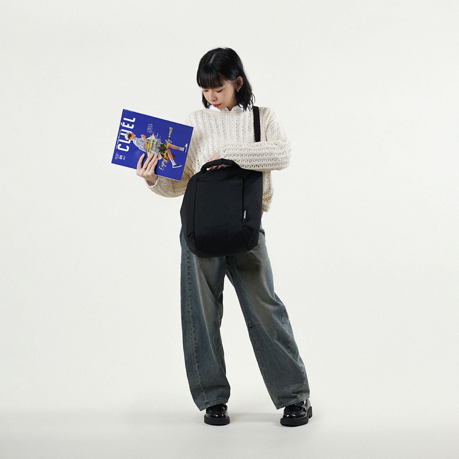 Hellolulu Julian Daily 2-Way Tote (Jade Black)