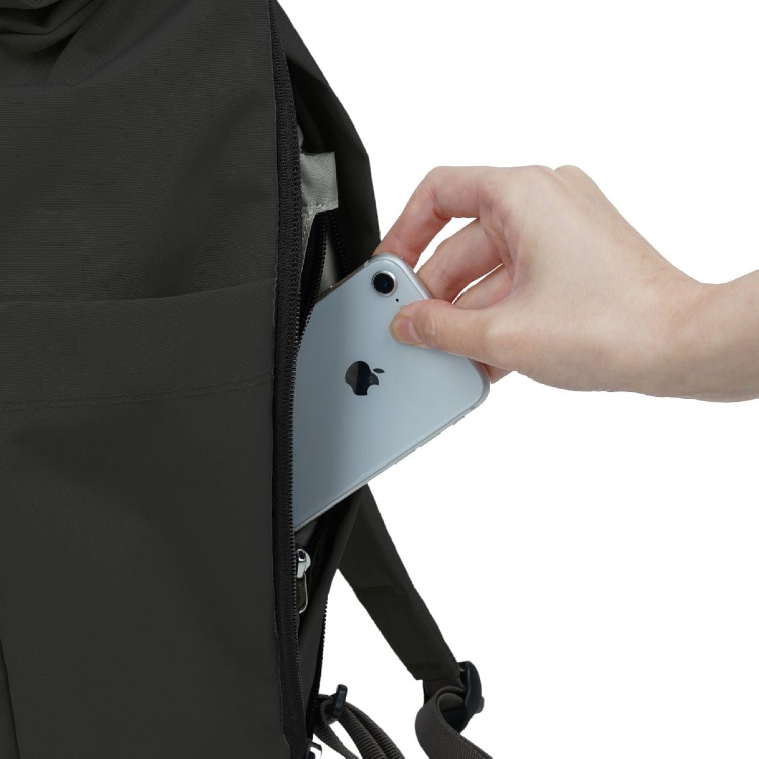 Hellolulu Kacy All Day Backpack Recycled  (Flat Black)