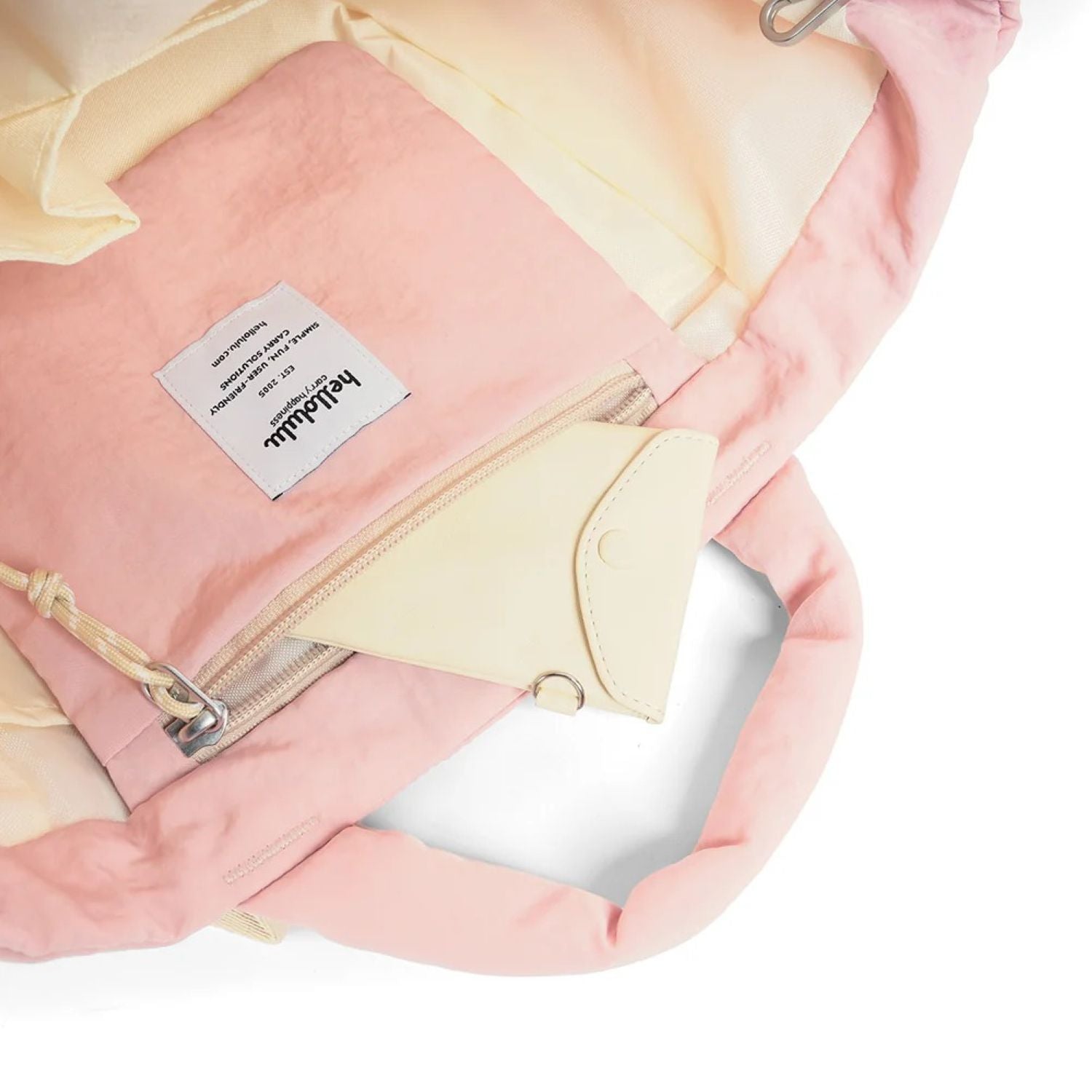 Hellolulu Kylie Convertible 2-Way Tote L (Pale Pink)