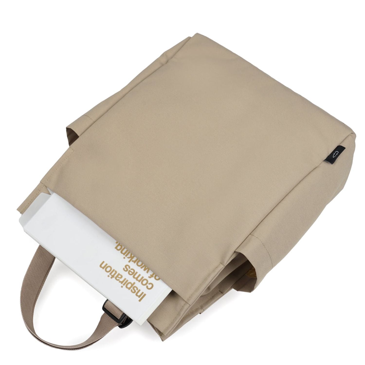 Hellolulu Luke 3 Way Vertical Tote Recycled (Fog Khaki)