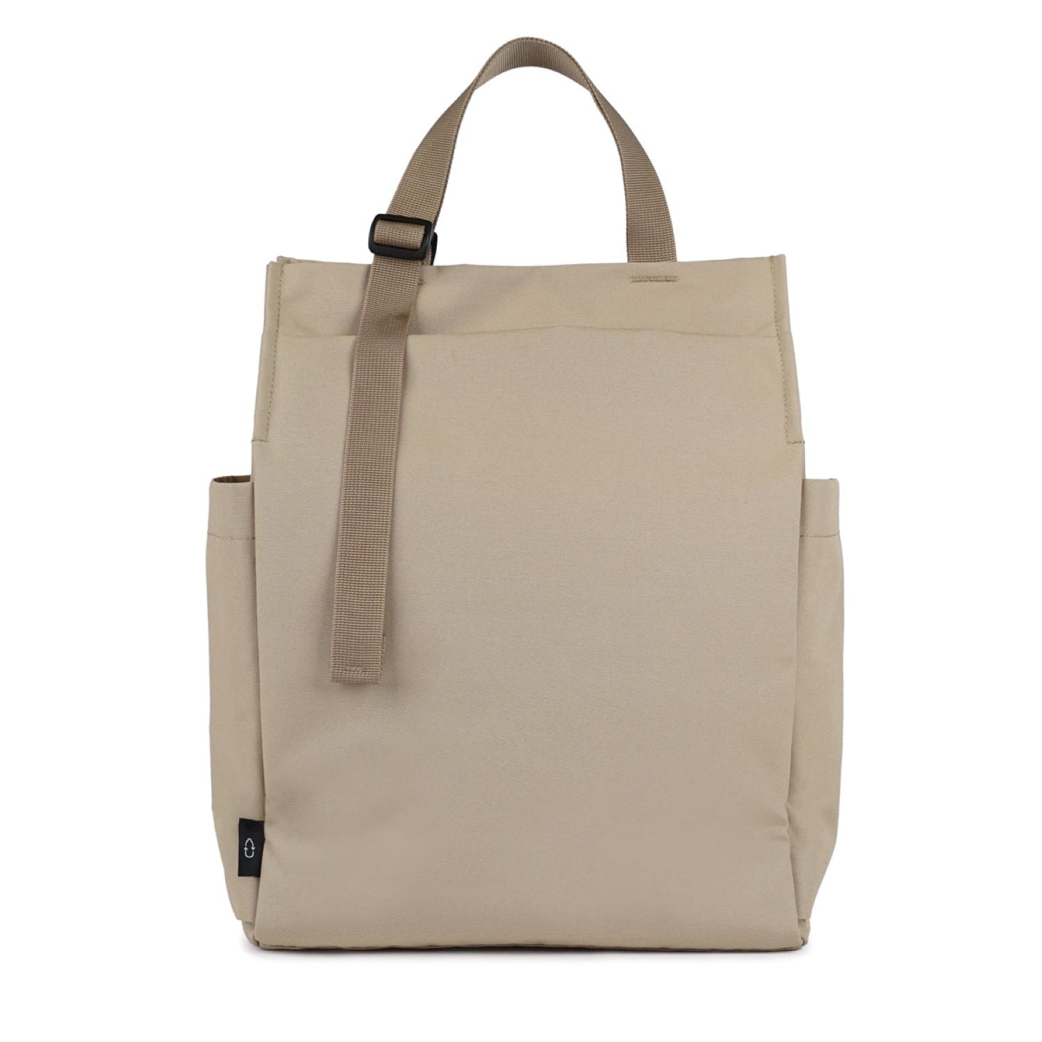 Hellolulu Luke 3 Way Vertical Tote Recycled (Fog Khaki)