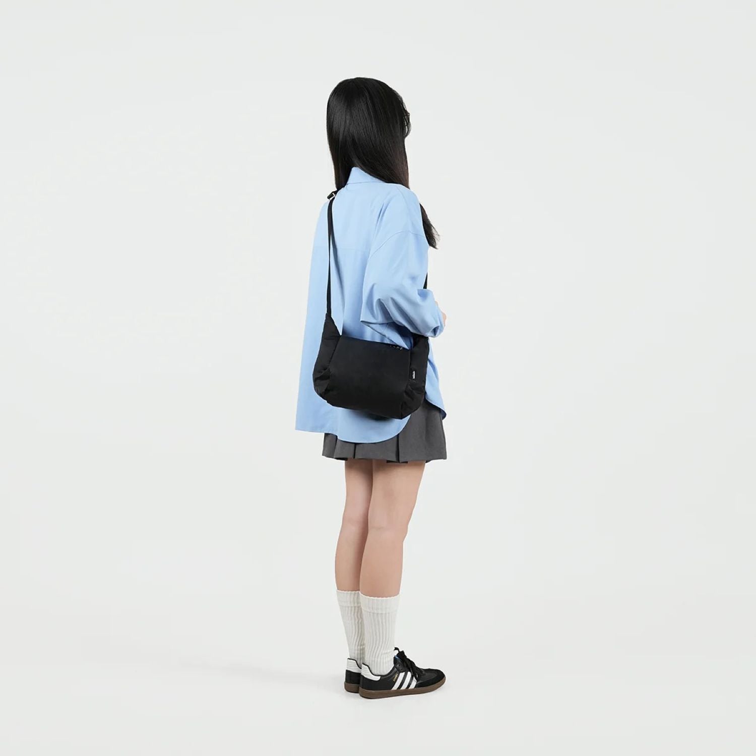 Hellolulu Milo All Day Shoulder Bag S (Moss Black)