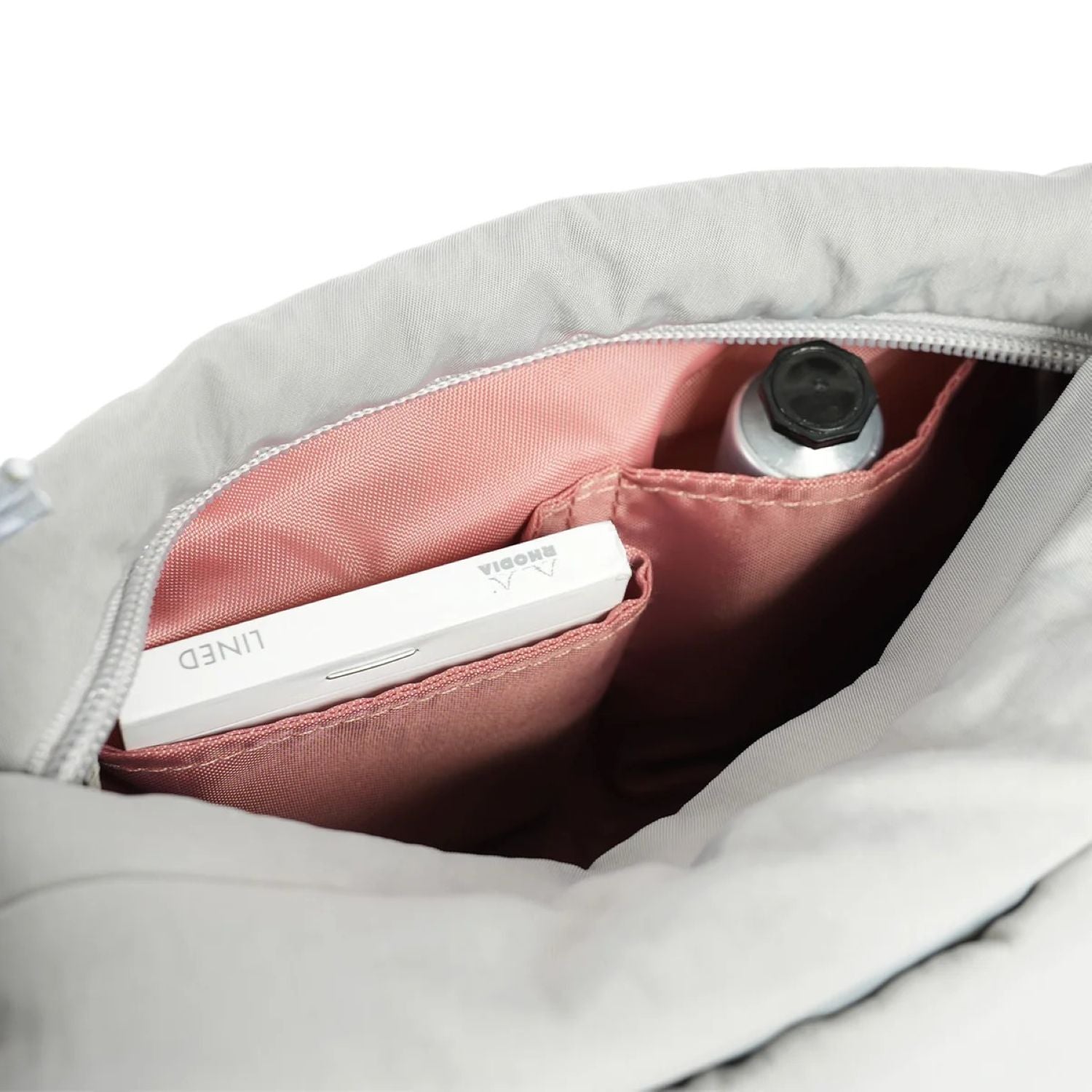 Hellolulu Milo All Day Shoulder Bag S (Neutral Gray)