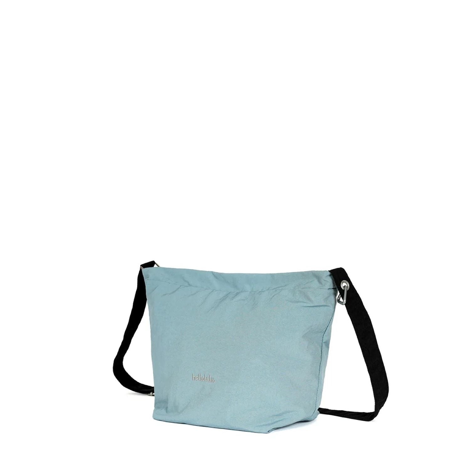 Hellolulu Noor Reversible Shoulder Bag (Soft Blue/Standard Black)