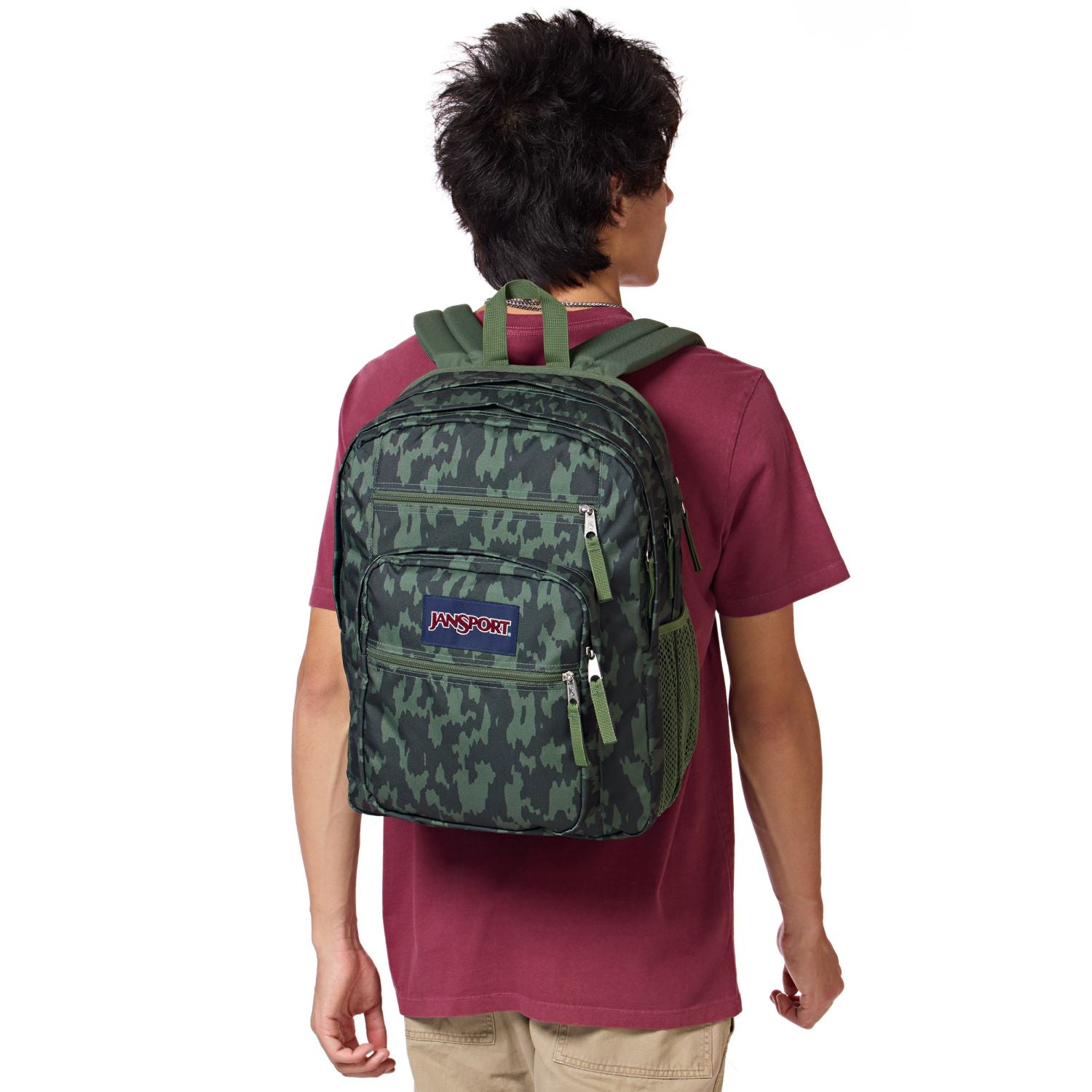 Jansport Big Student Backpack - Camo Illusion