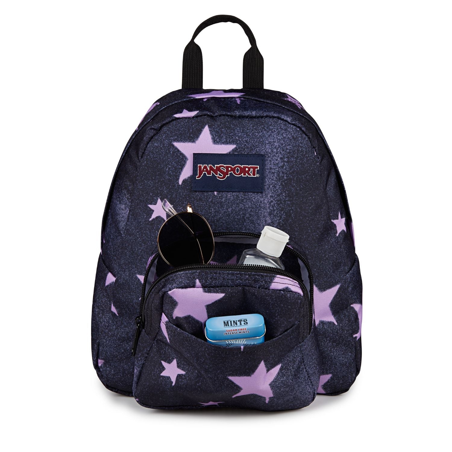 Jansport Half Pint Backpack - Sprayed Stars Pastel Lilac