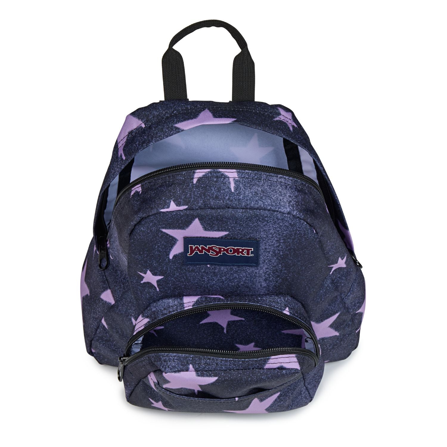 Jansport Half Pint Backpack - Sprayed Stars Pastel Lilac