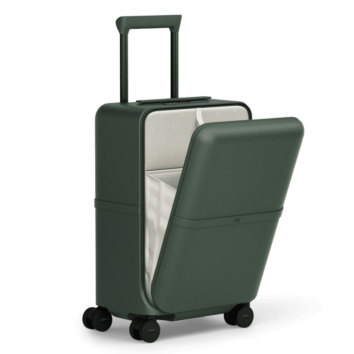 July Capsule Carry On Pro Essential Polycarbonate 21" Luggage - Alpine Green