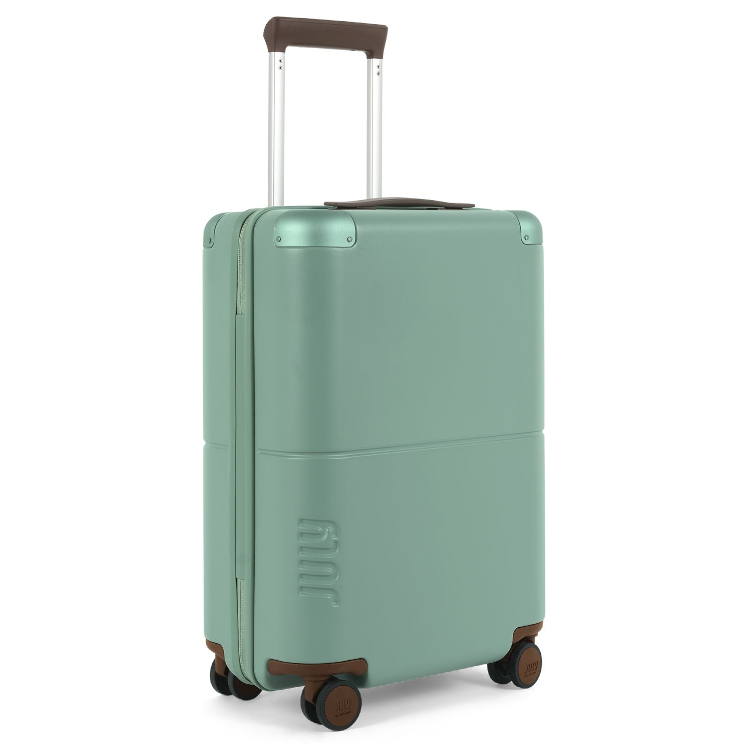 July Carry On Original Polycarbonate 21" Luggage With Power Bank & Usb/Usb-C Cable - Mint