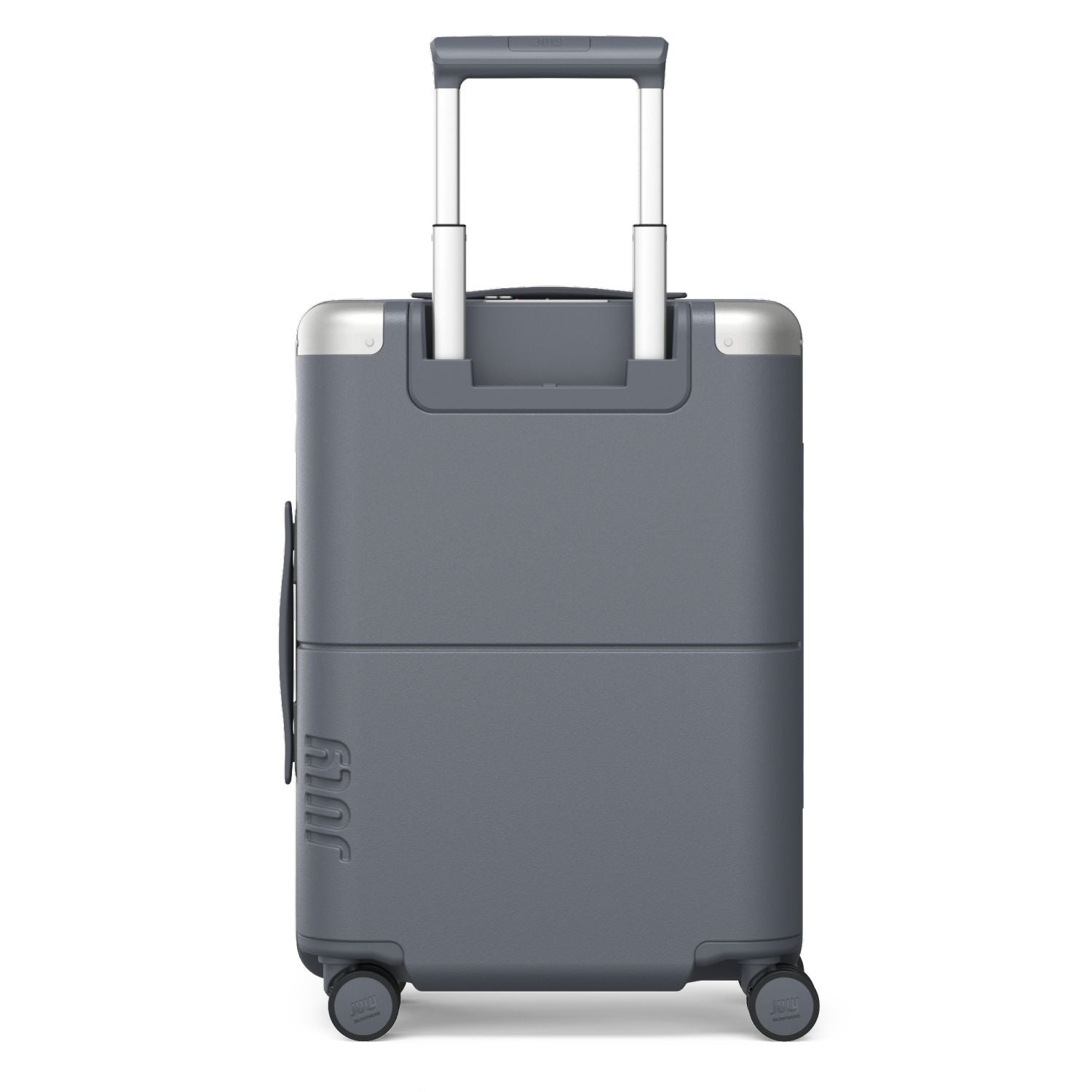 July Carry On Original Polycarbonate 21" Luggage With Power Bank & USB/USB-C Cable - Steel Blue