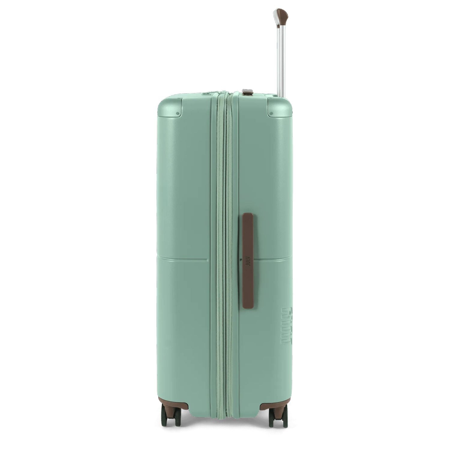 July Checked Plus Expandable Polycarbonate 28" Luggage - Mint