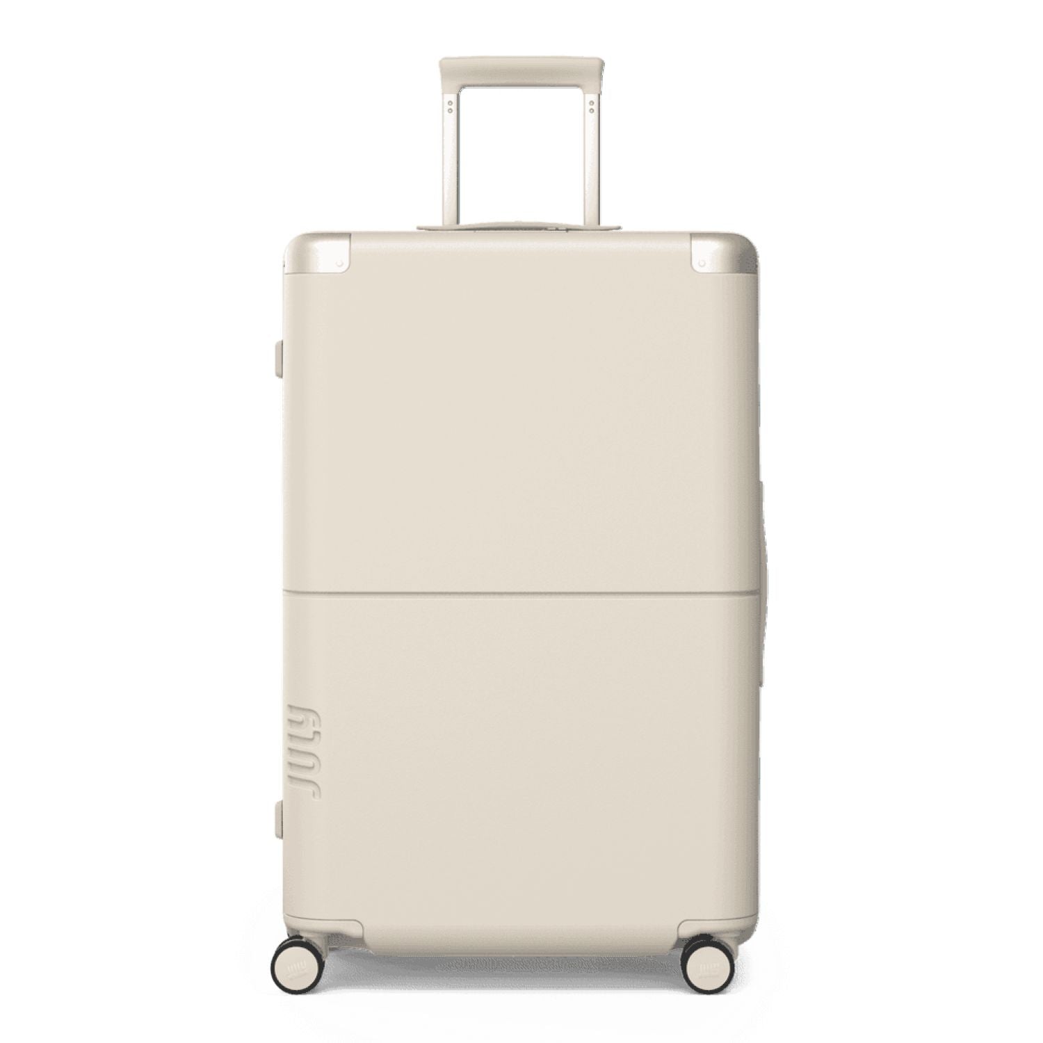 July Checked Plus Polycarbonate 30" Luggage - Bone